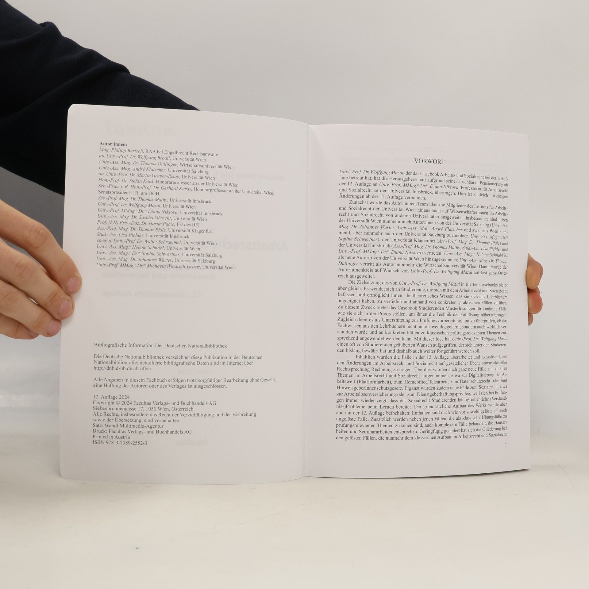 Niksova Casebook Arbeitsrecht und Sozialrecht: Gelöste und ungelöste Übungsfälle, Hausarbeits- und Seminarfälle - Überarbeitete Auflage