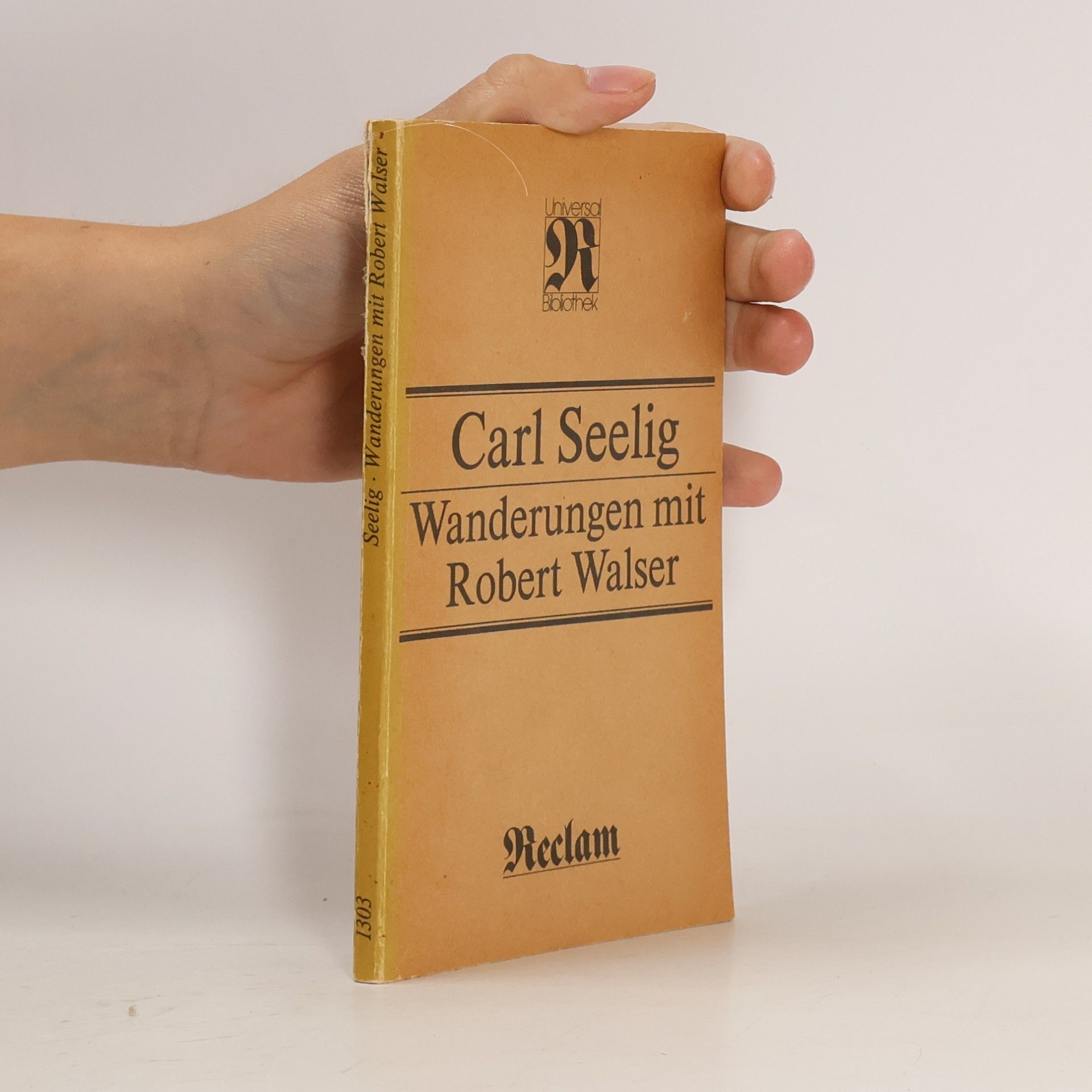 Carl Seelig Wanderungen mit Robert Walser