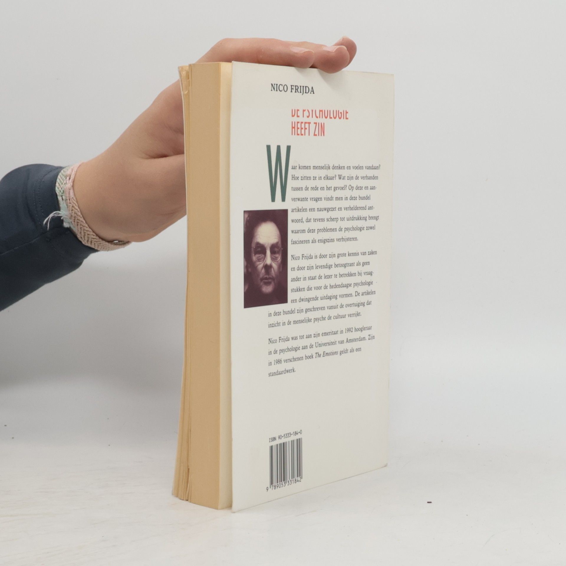 Nico H. Frijda De psychologie heeft zin