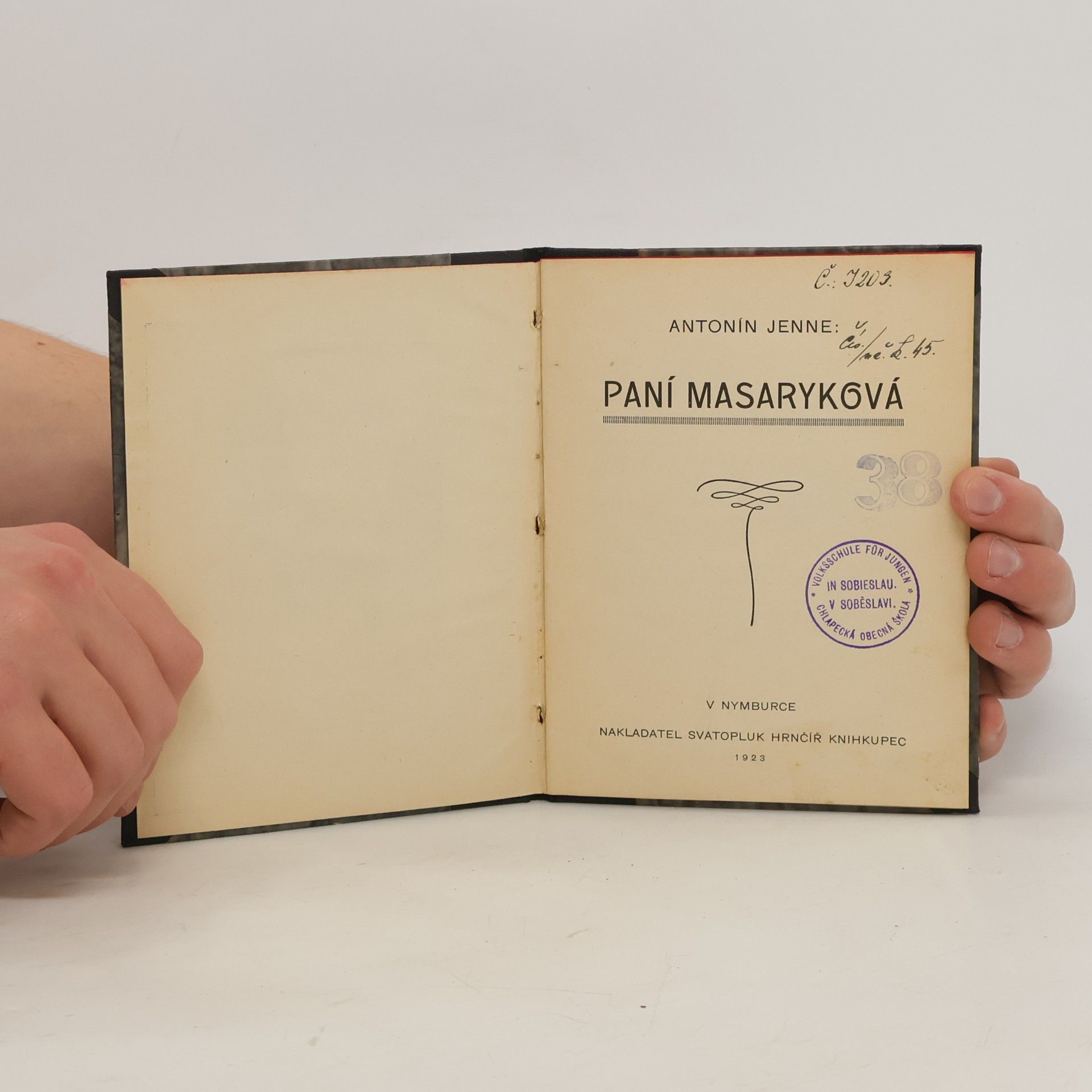 Antonín Jenne Paní Masaryková