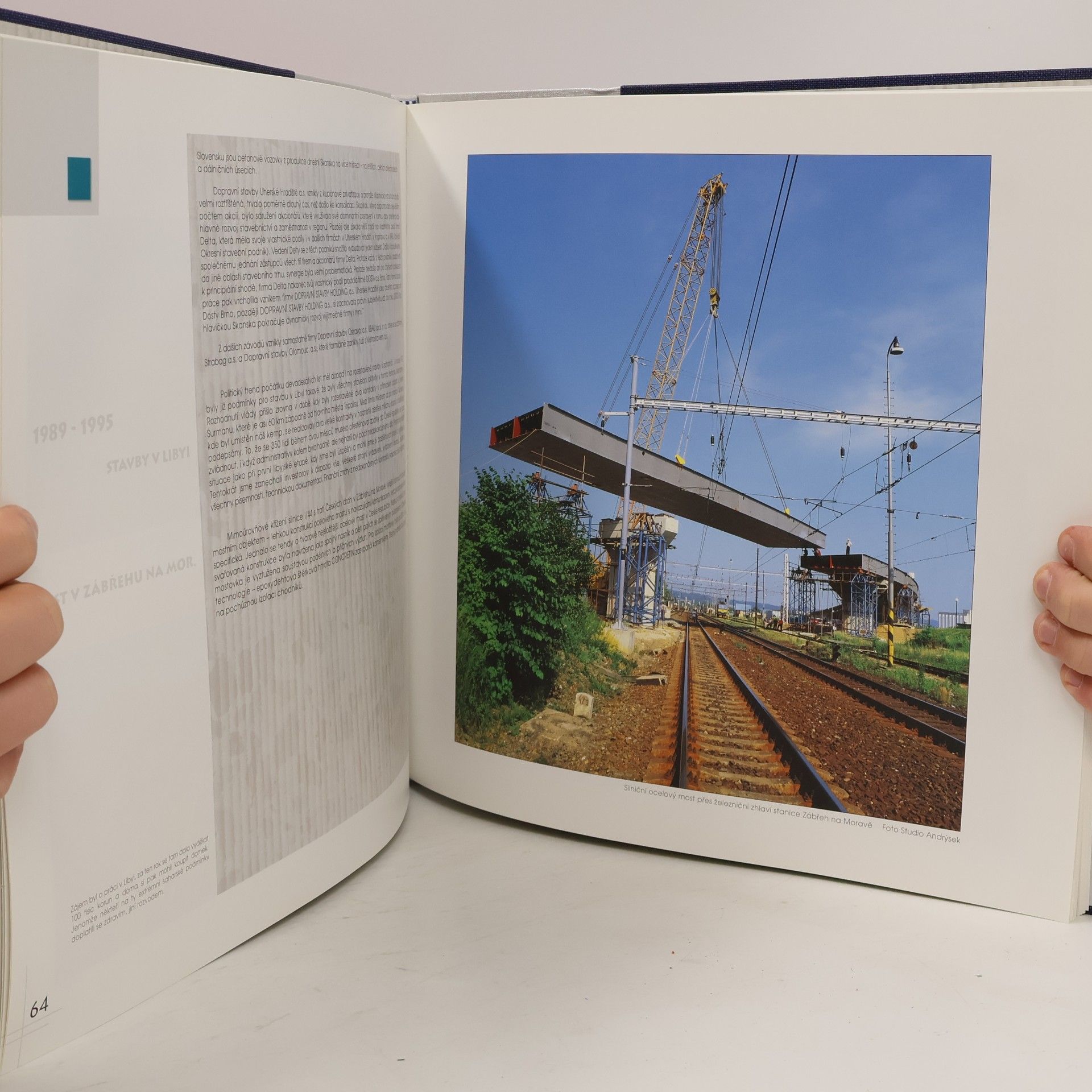 Jaroslav Holoubek Cesta časem : Skanska 1954-2004 : silnice, mosty, železnice