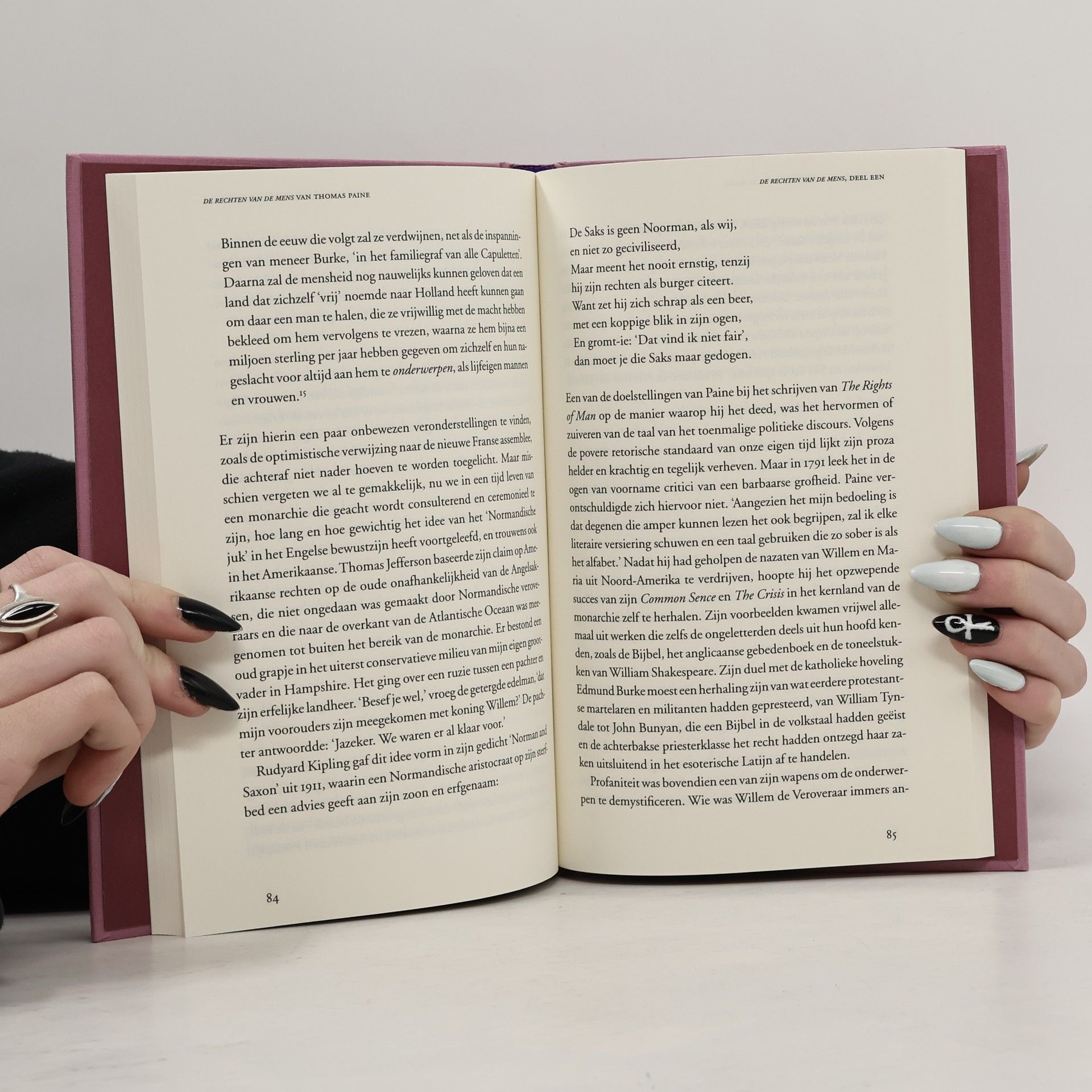 Christopher Hitchens 'De rechten van de mens' van Thomas Paine