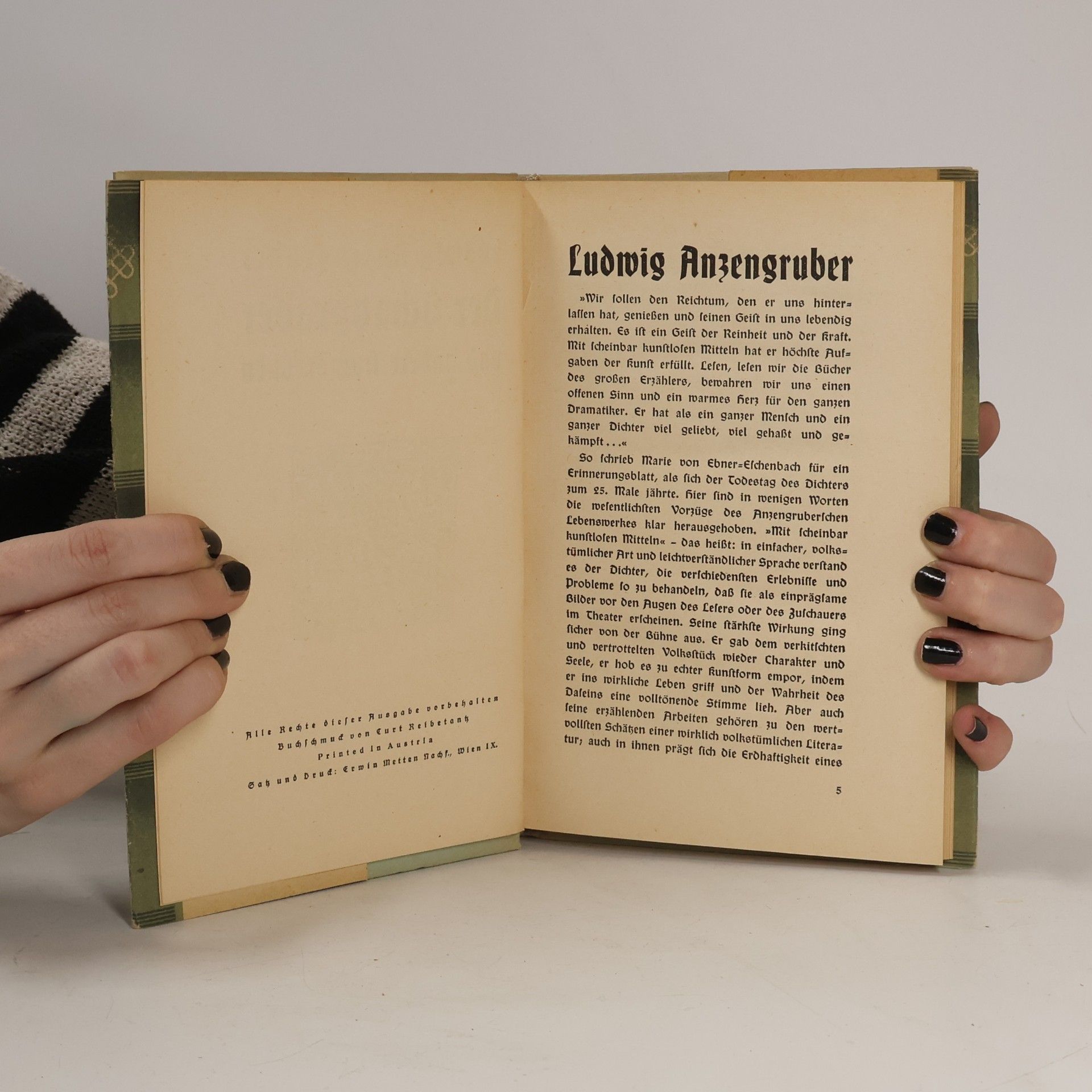 Ludwig Anzengruber Der Schabgräber und andere humoresken