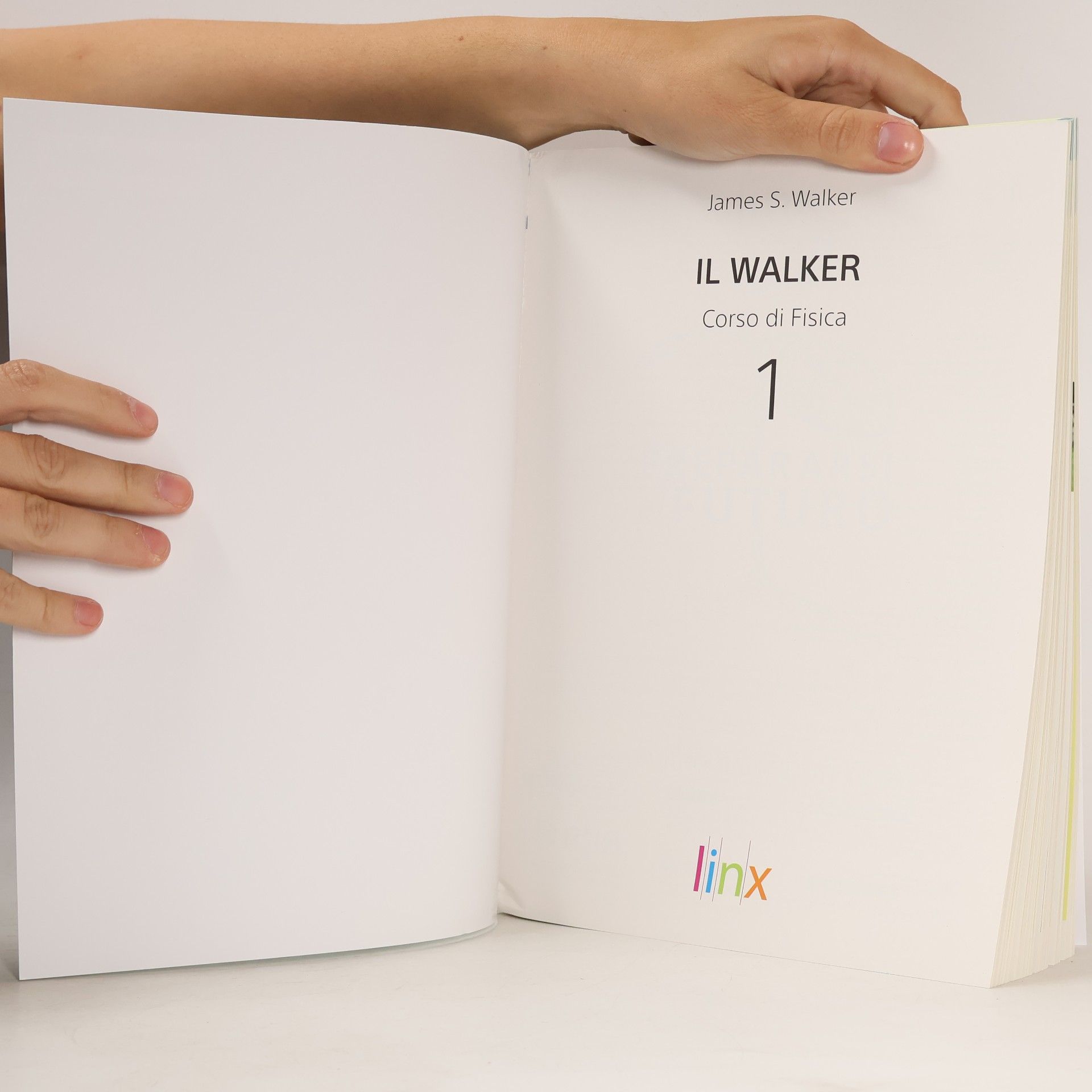 James S. Walker IL WALKER: Corso di Fisica 1