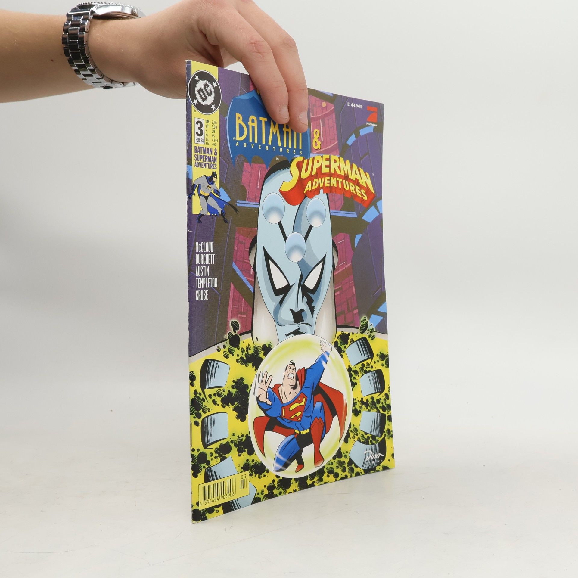Autorenkollektiv Batman and Superman adventures 3/98