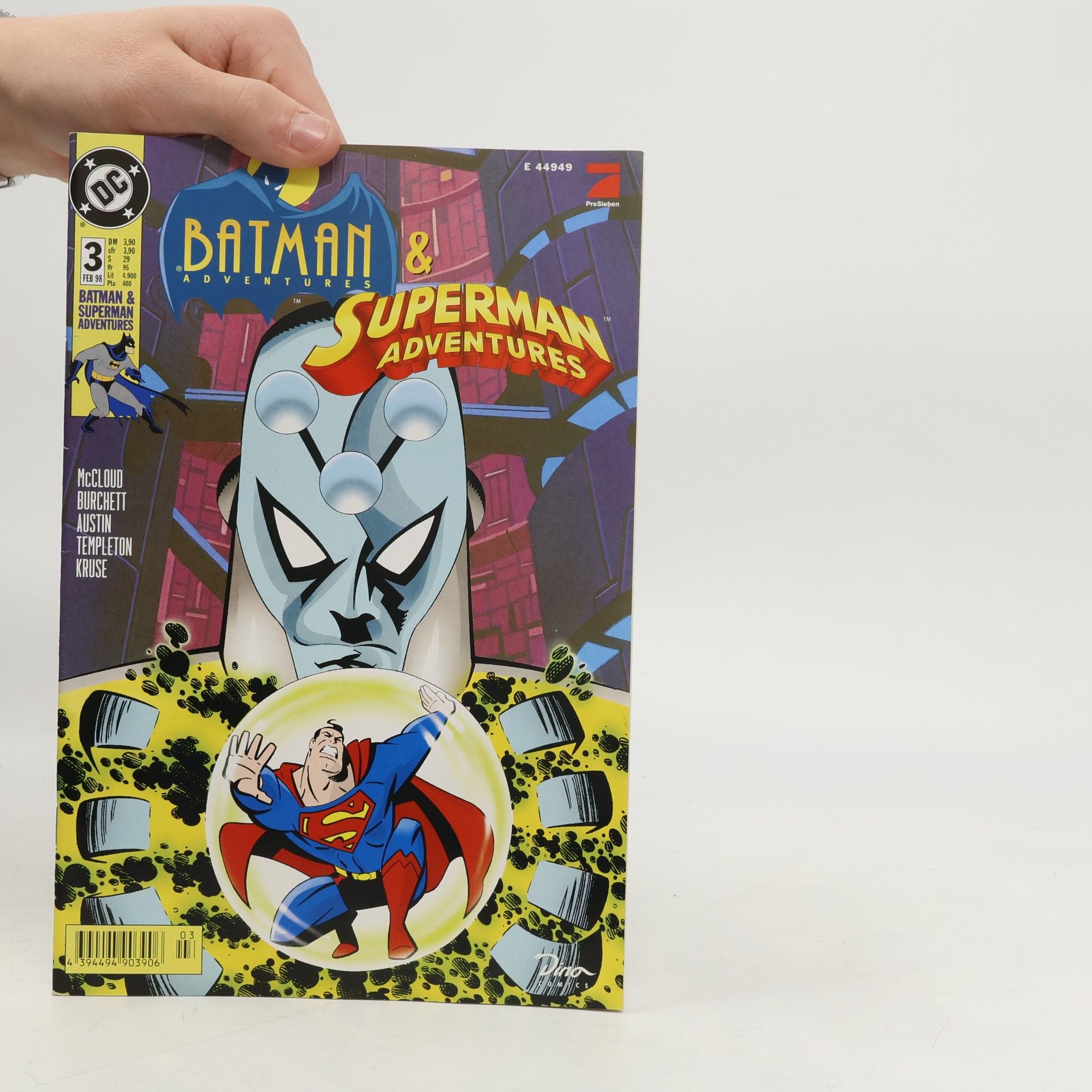 Autorenkollektiv Batman and Superman adventures 3/98