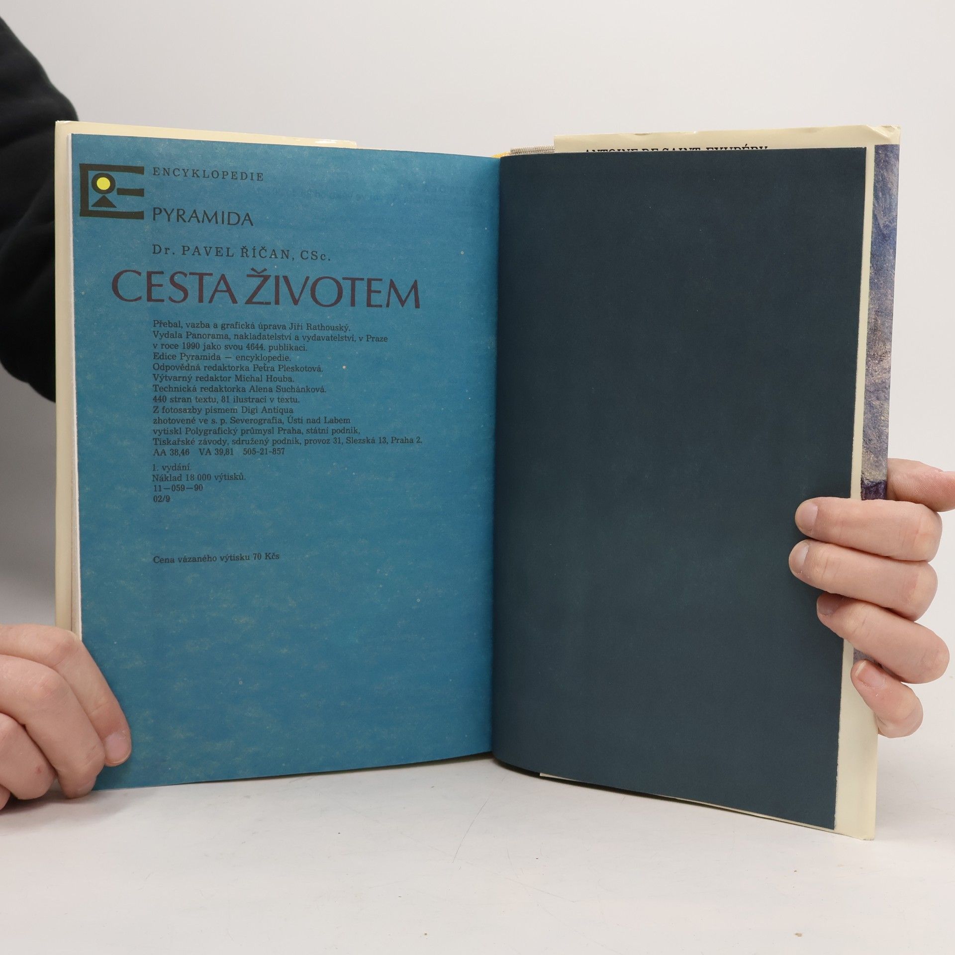 Dr. Pavel Říčan, Csc. Cesta životem