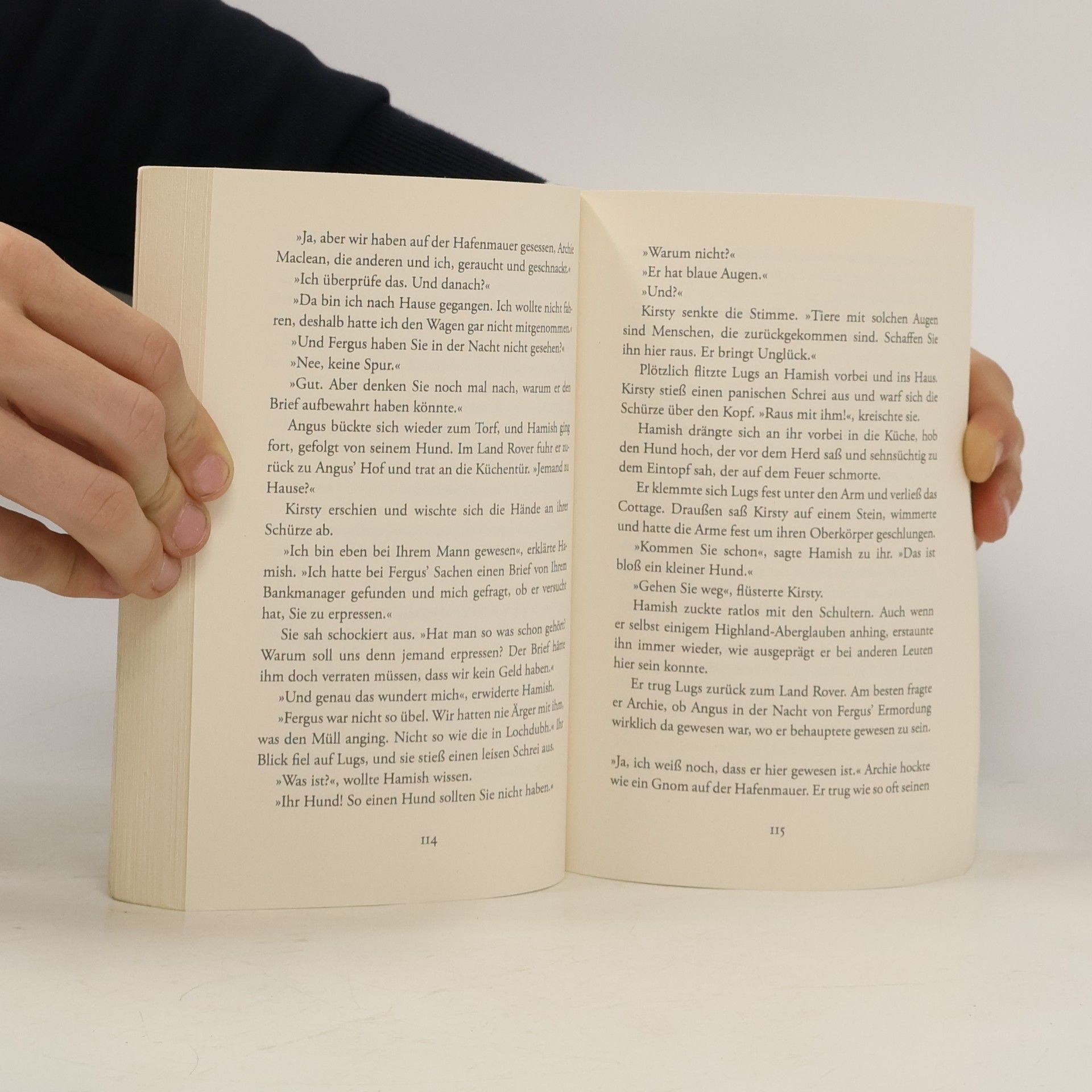 M. C. Beaton Hamish Macbeth macht sich die Finger schmutzig
