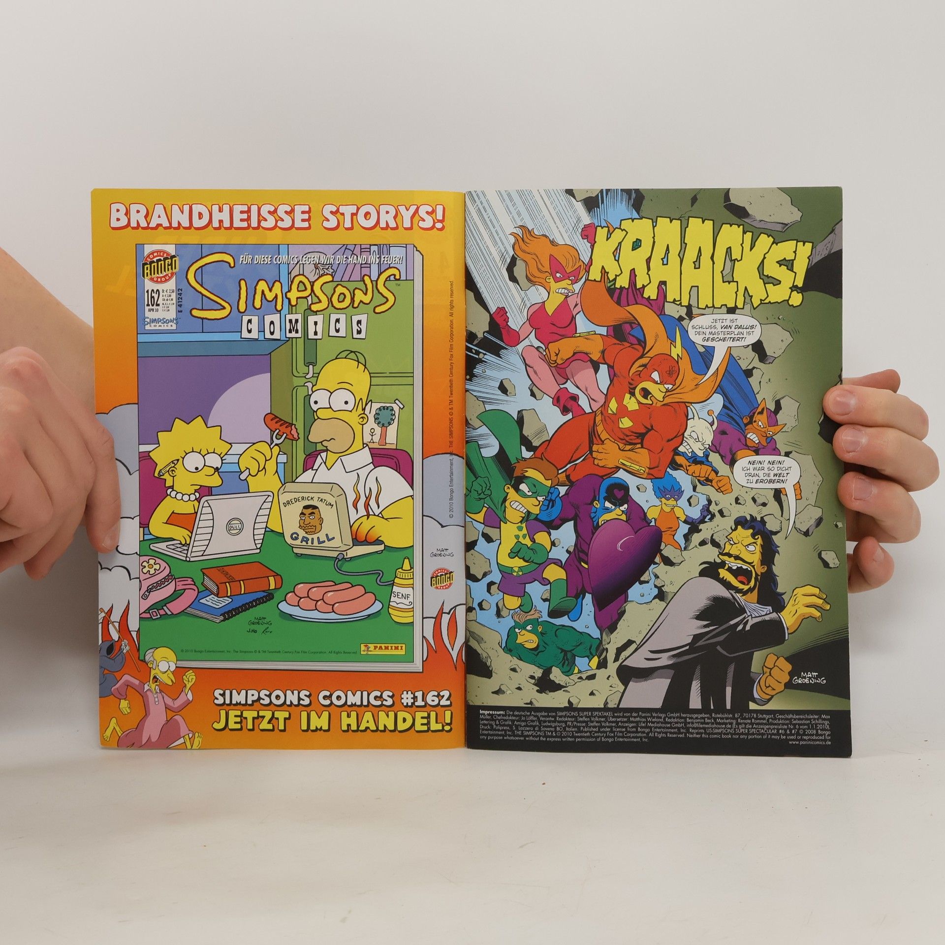 Matt Groening Simpsons Super Spektakel 4