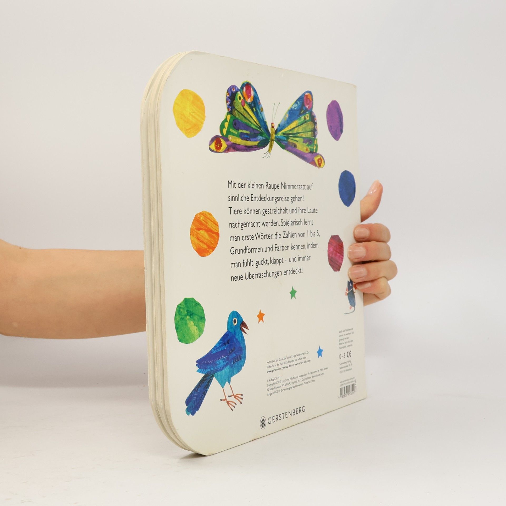 Eric Carle Die kleine Raupe Nimmersatt - mein Fühlbuch