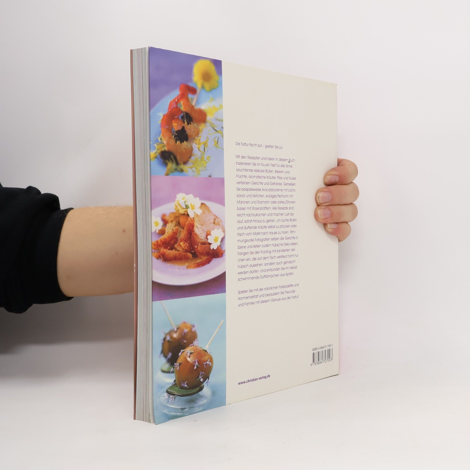 Marianne Paquin Frisch gepflückt : Kochen mit Kräutern, Blüten, Früchten