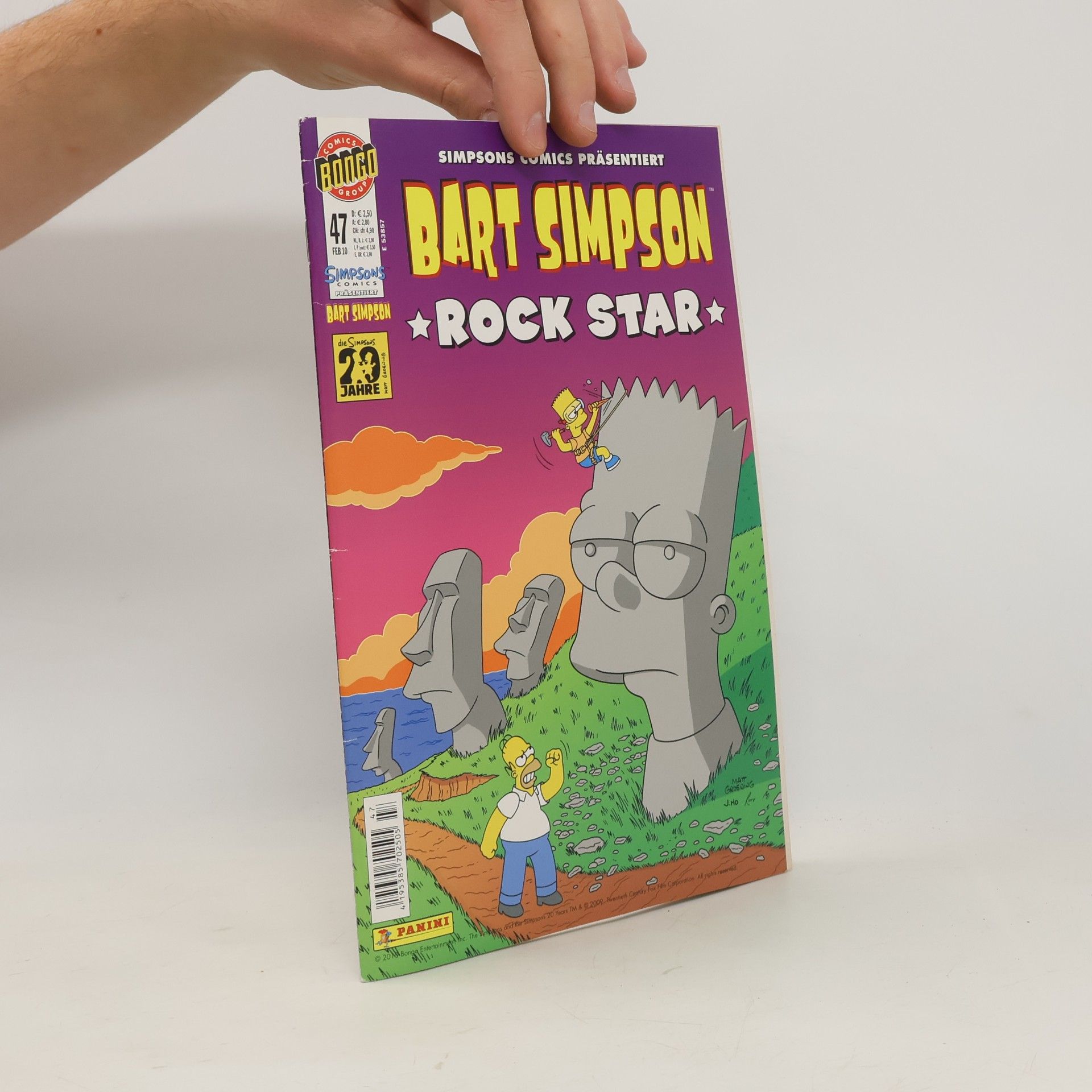 Matt Groening Bart Simpson 47. Rock Star