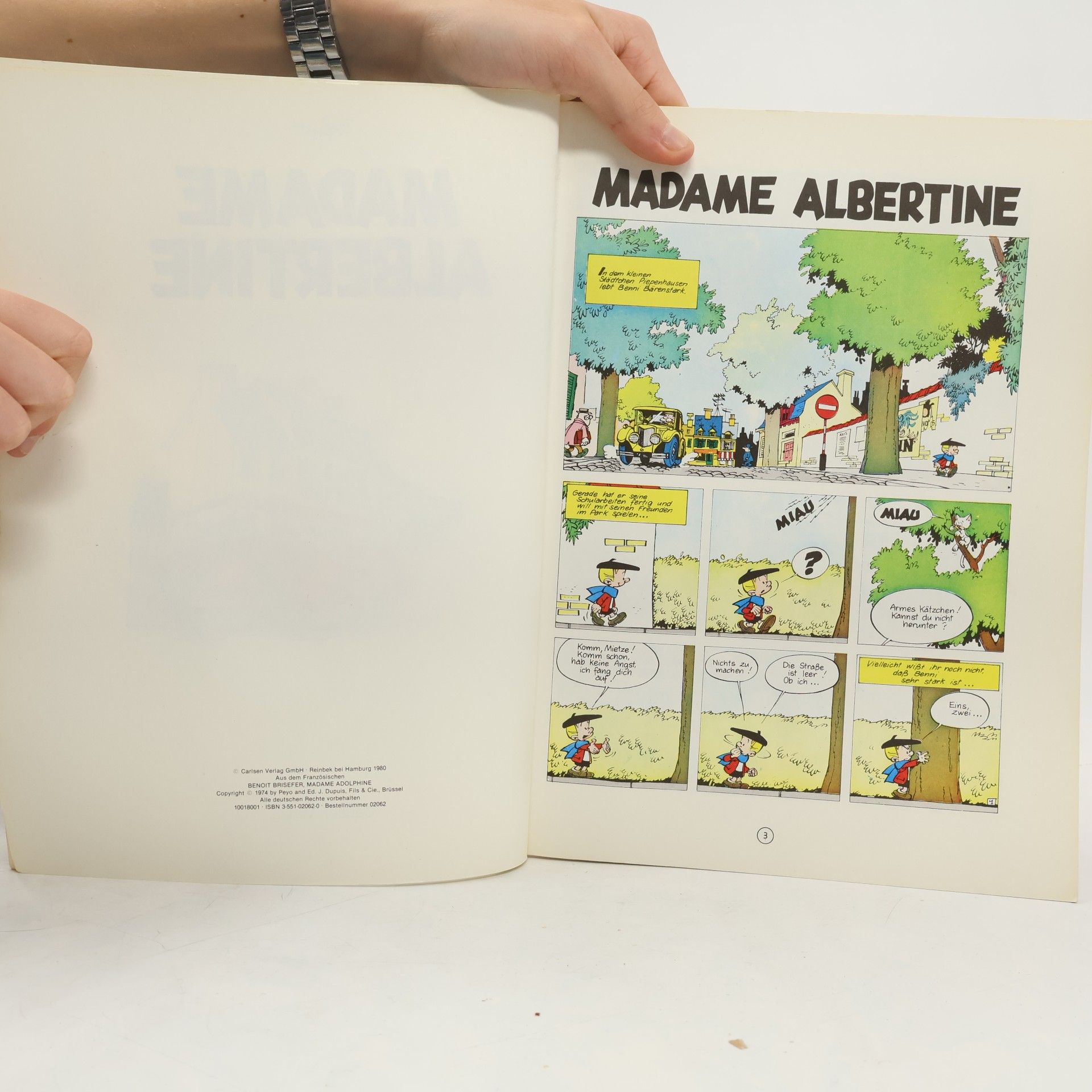 Peyo Benni Bärenstark - 2: Madame Albertine