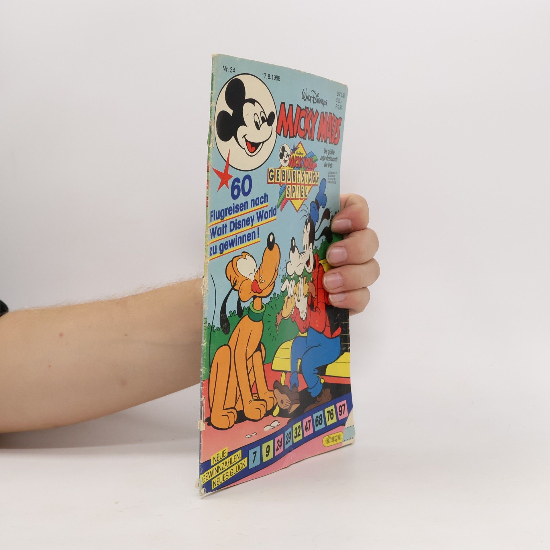Various authors Micky Maus Nr. 34. Die grösste Jugendzeitschrift der Welt
