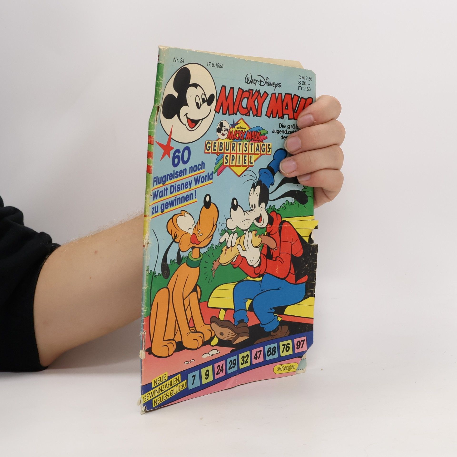 Various authors Micky Maus Nr. 34. Die grösste Jugendzeitschrift der Welt
