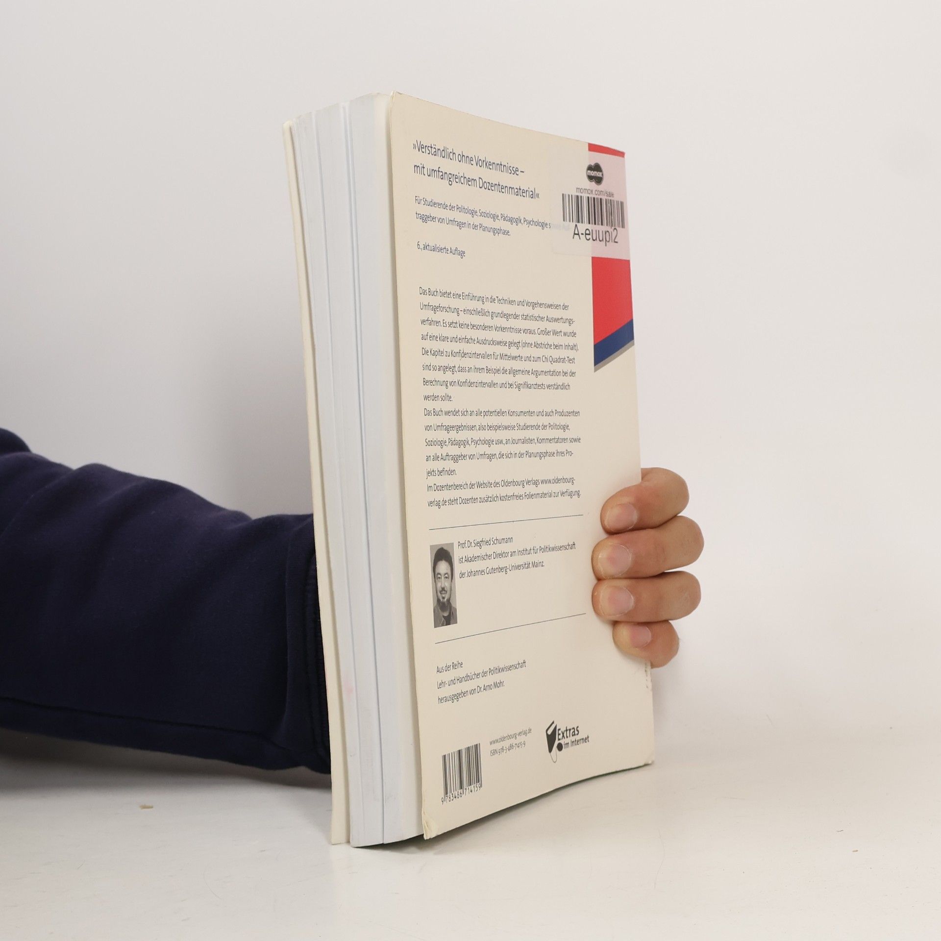 Siegfried Schumann Lehr- und Handbücher der Politikwissenschaft: Repräsentative Umfrage