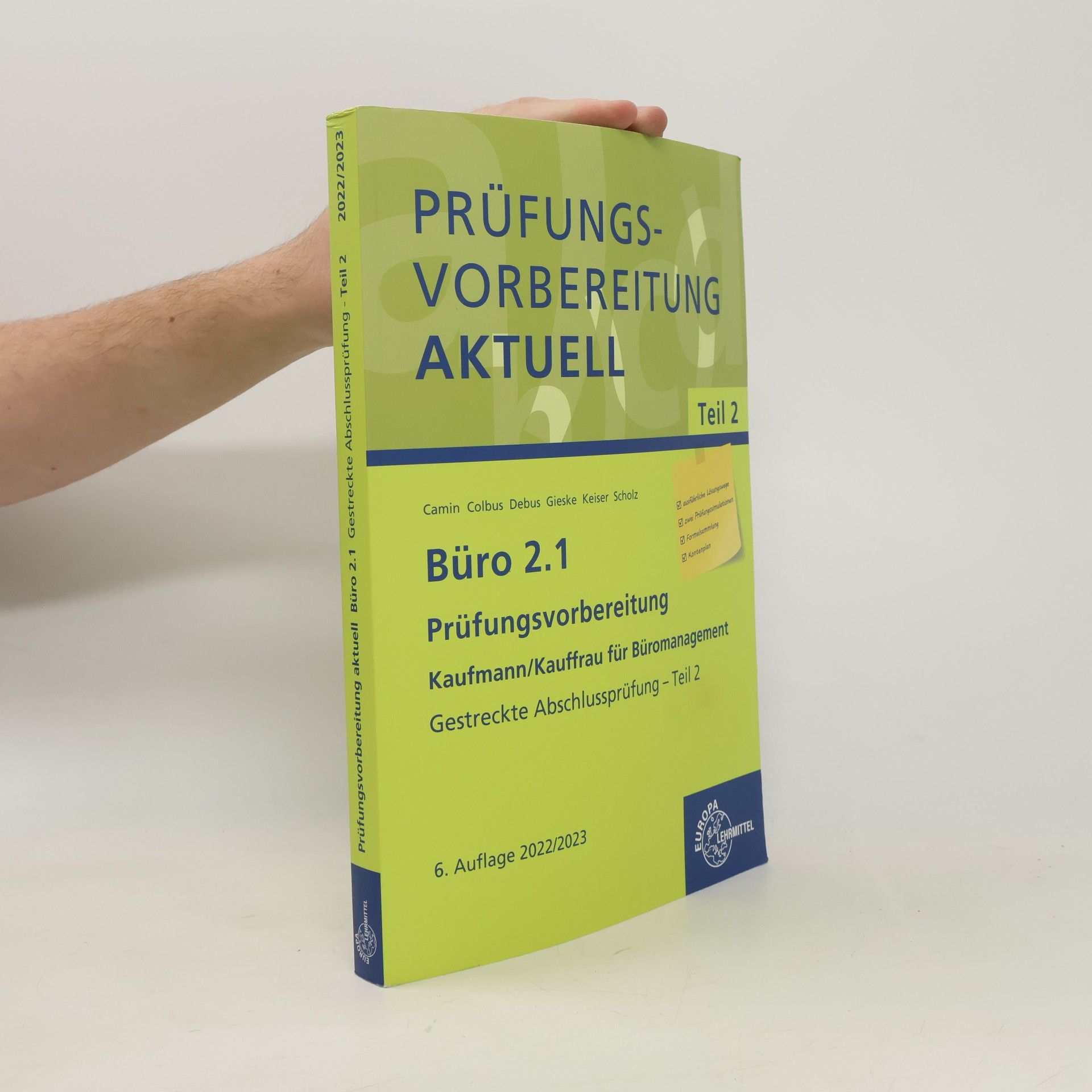 Büro 2.1 - Prüfungsvorbereitung aktuell Kaufmann/Kauffrau für Büromanagement