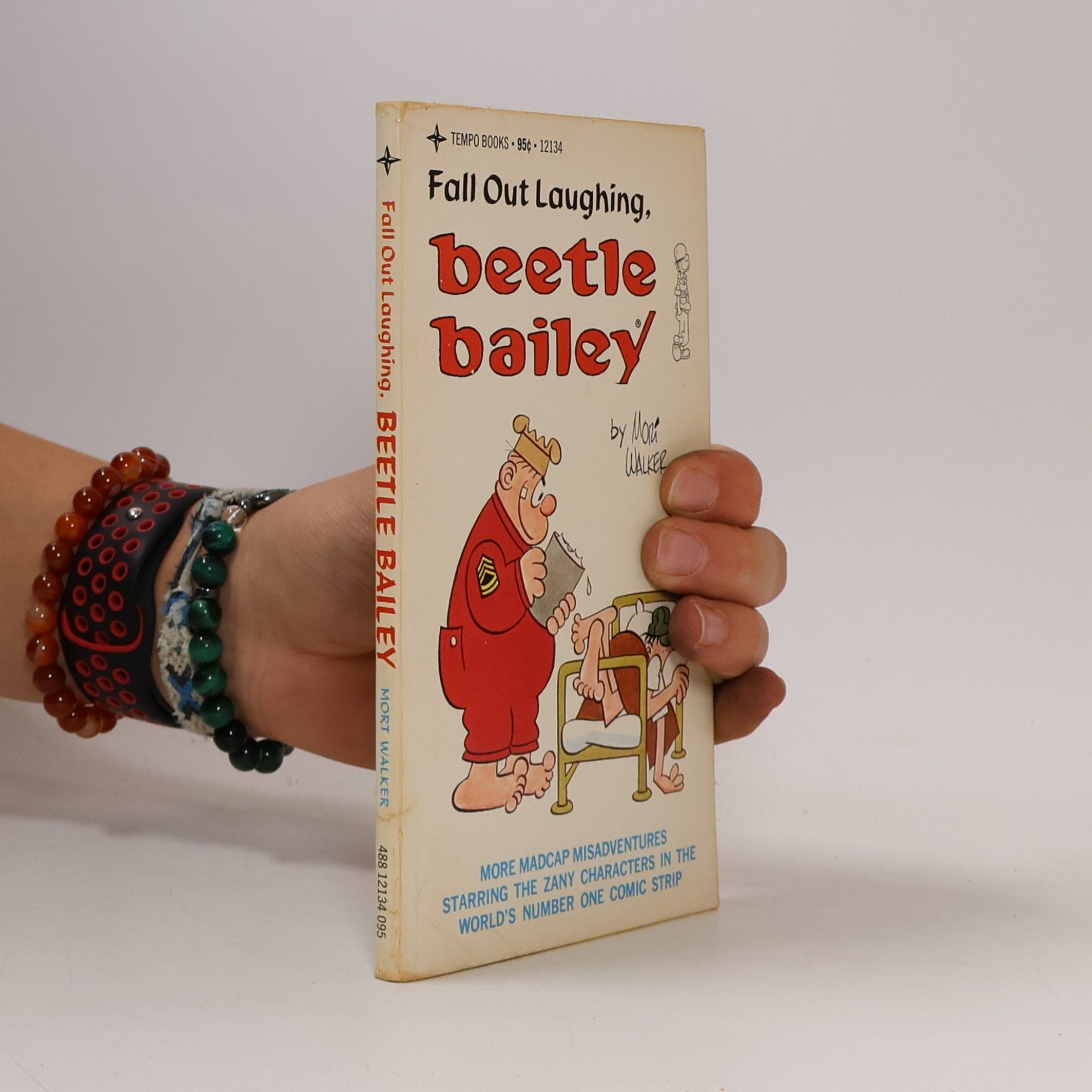 Mort Walker Beetle Bailey Fall Out Laughing