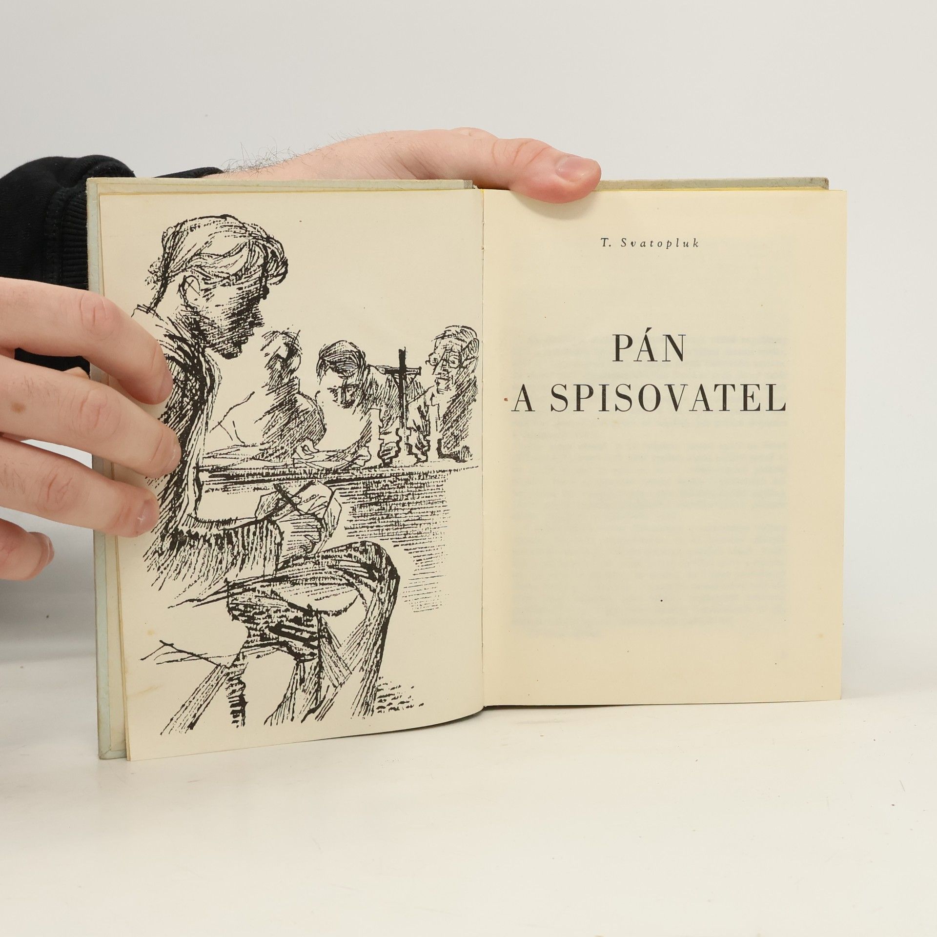 T. Svatopluk Pán a spisovatel