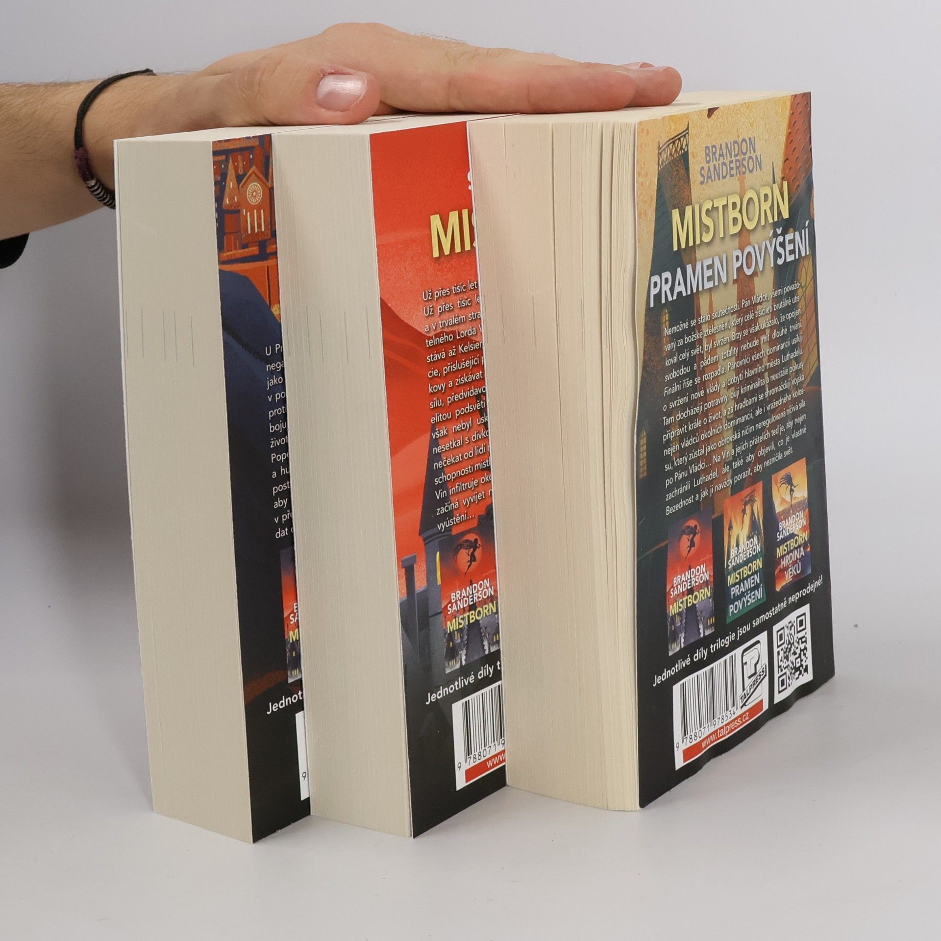 Brandon Sanderson Trilogie Mistborn