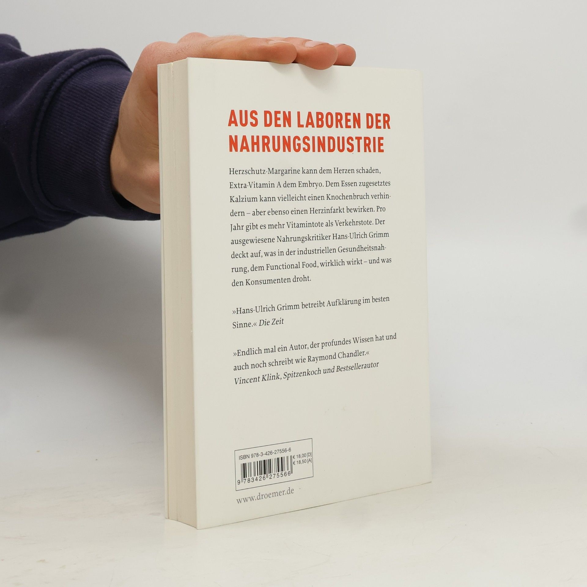 Hans-Ulrich Grimm Vom Verzehr wird abgeraten