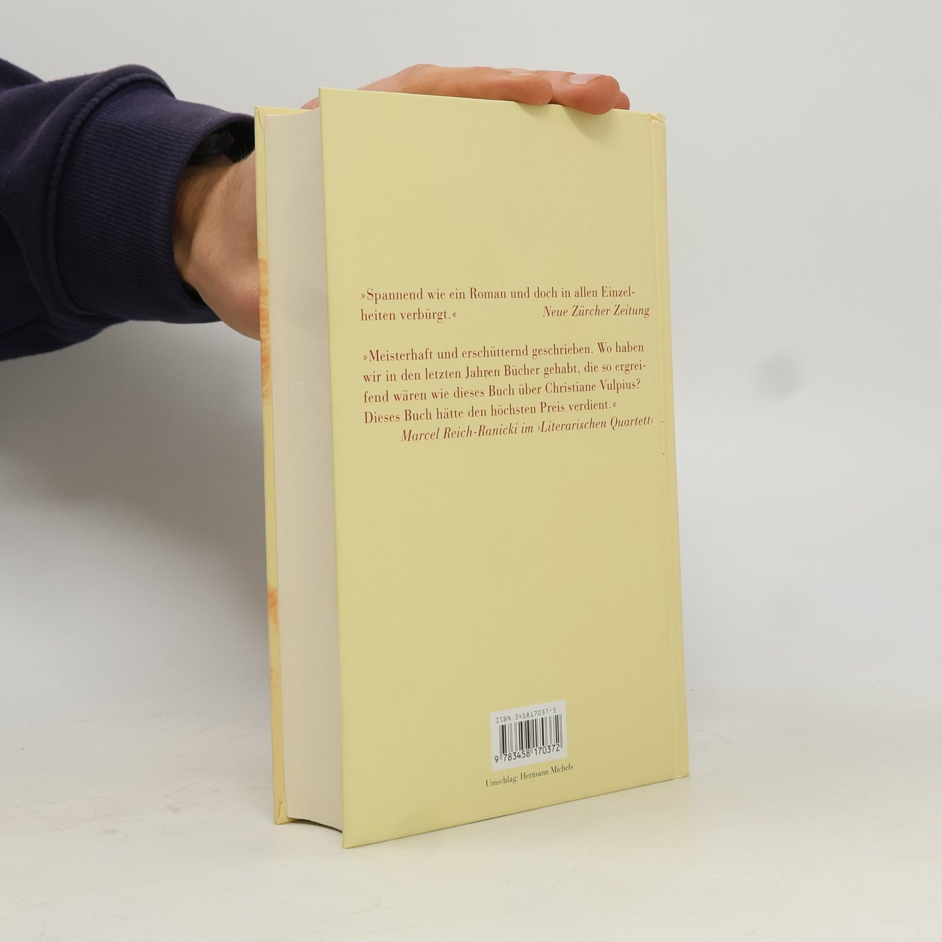 Sigrid Damm Christiane und Goethe