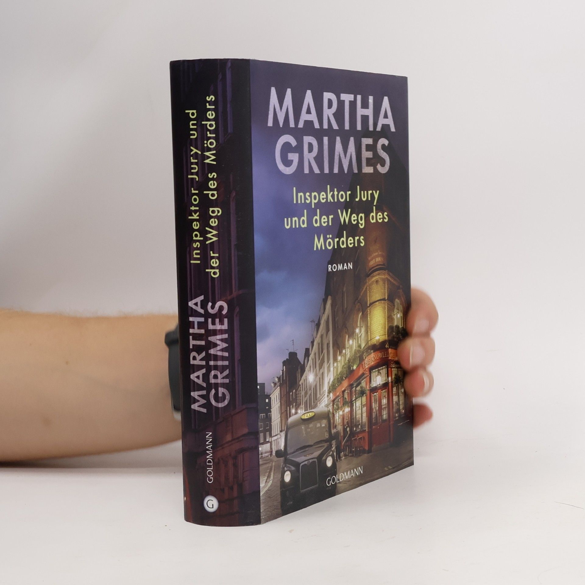 Martha Grimesová Inspektor Jury und der Weg des Mörders
