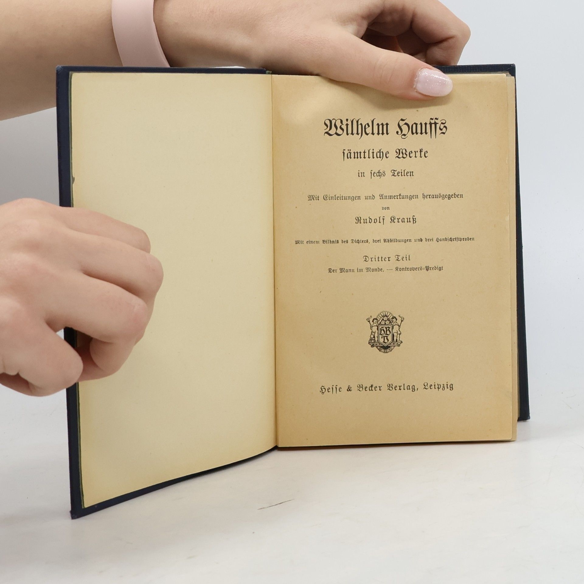 Wilhelm Hauff Hauffs Werke