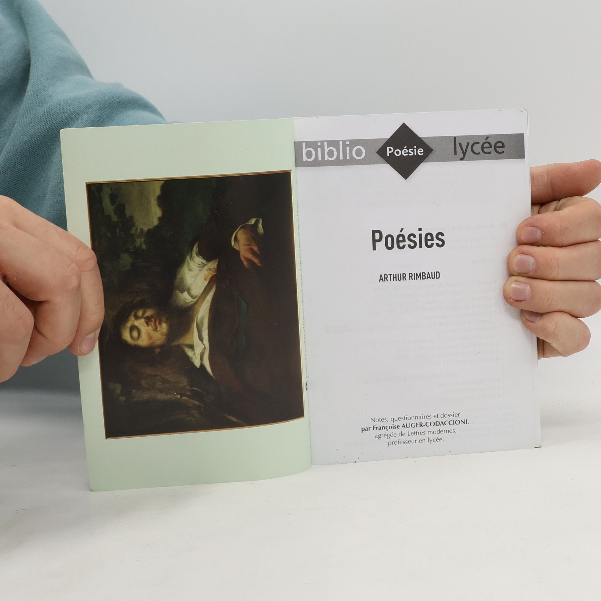 Arthur Rimbaud Biblio Lycée - 75: Poésies (dont les Cahiers de Douai)