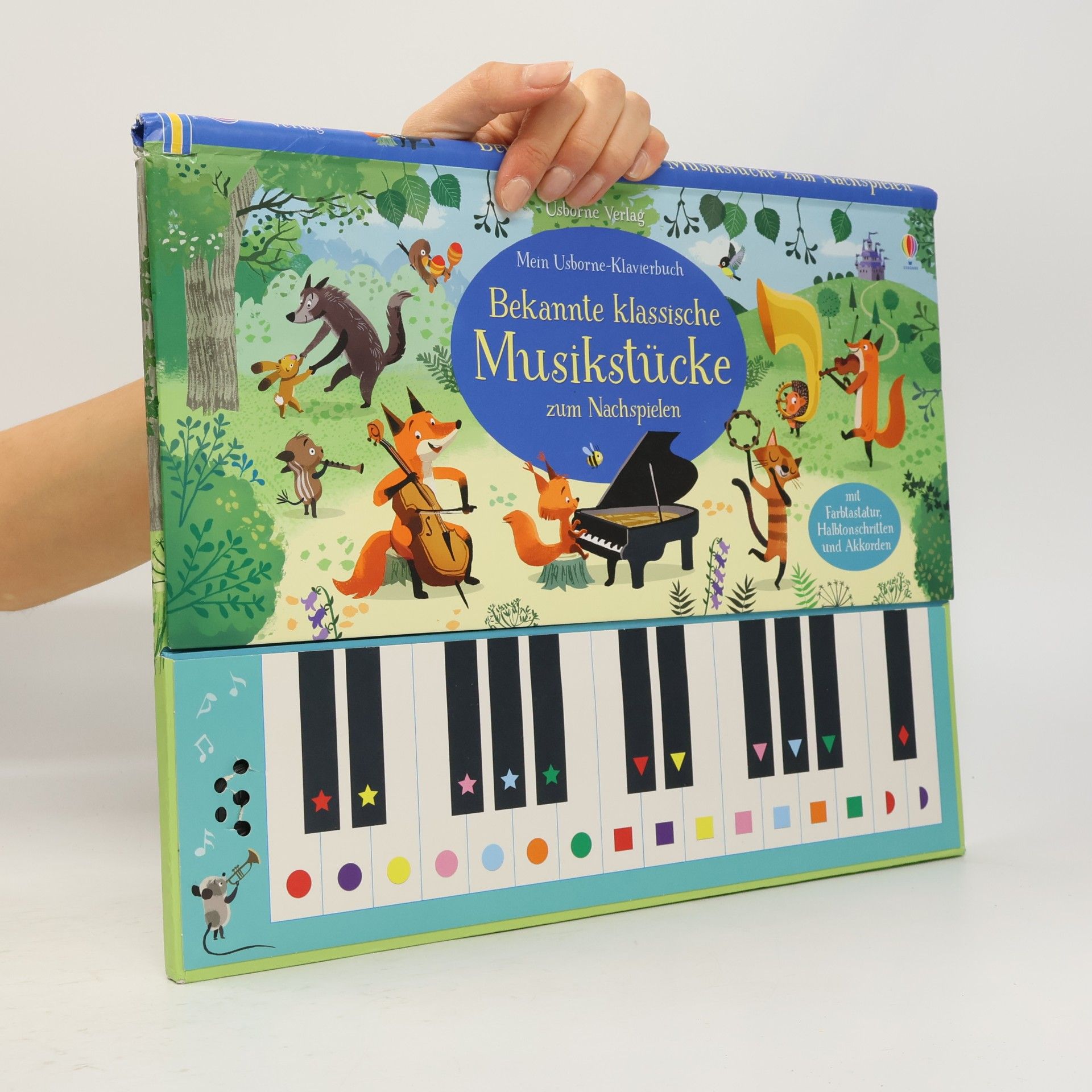 Mein Usborne-Klavierbuch: Bekannte klassische Musikstücke zum Nachspielen