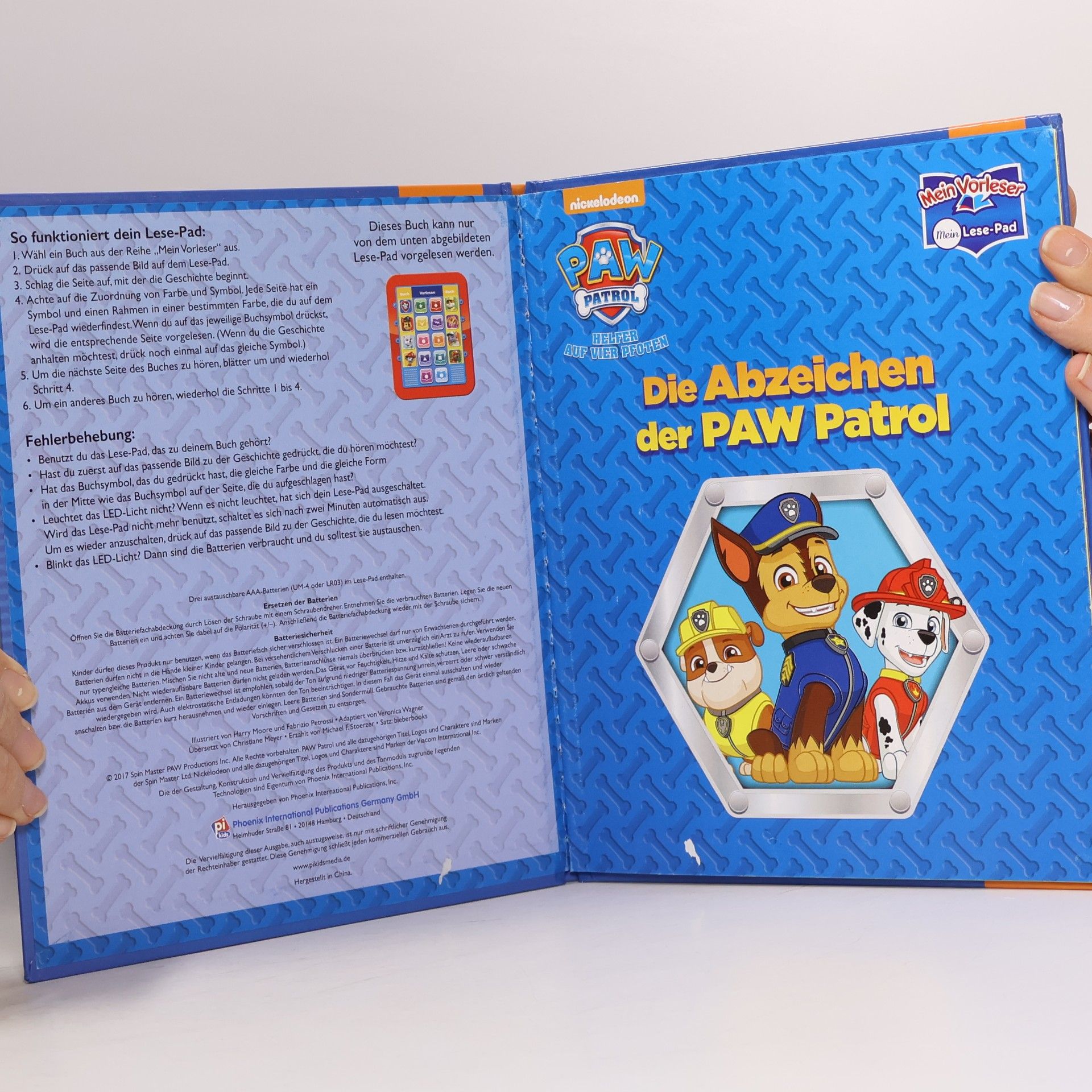 Autorenkollektiv Die Abzeichen der Paw Patrol