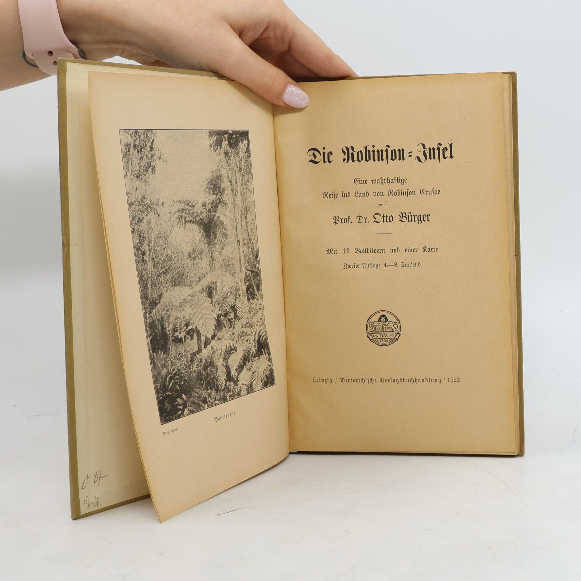 Otto Bürger Die Robinson-Insel