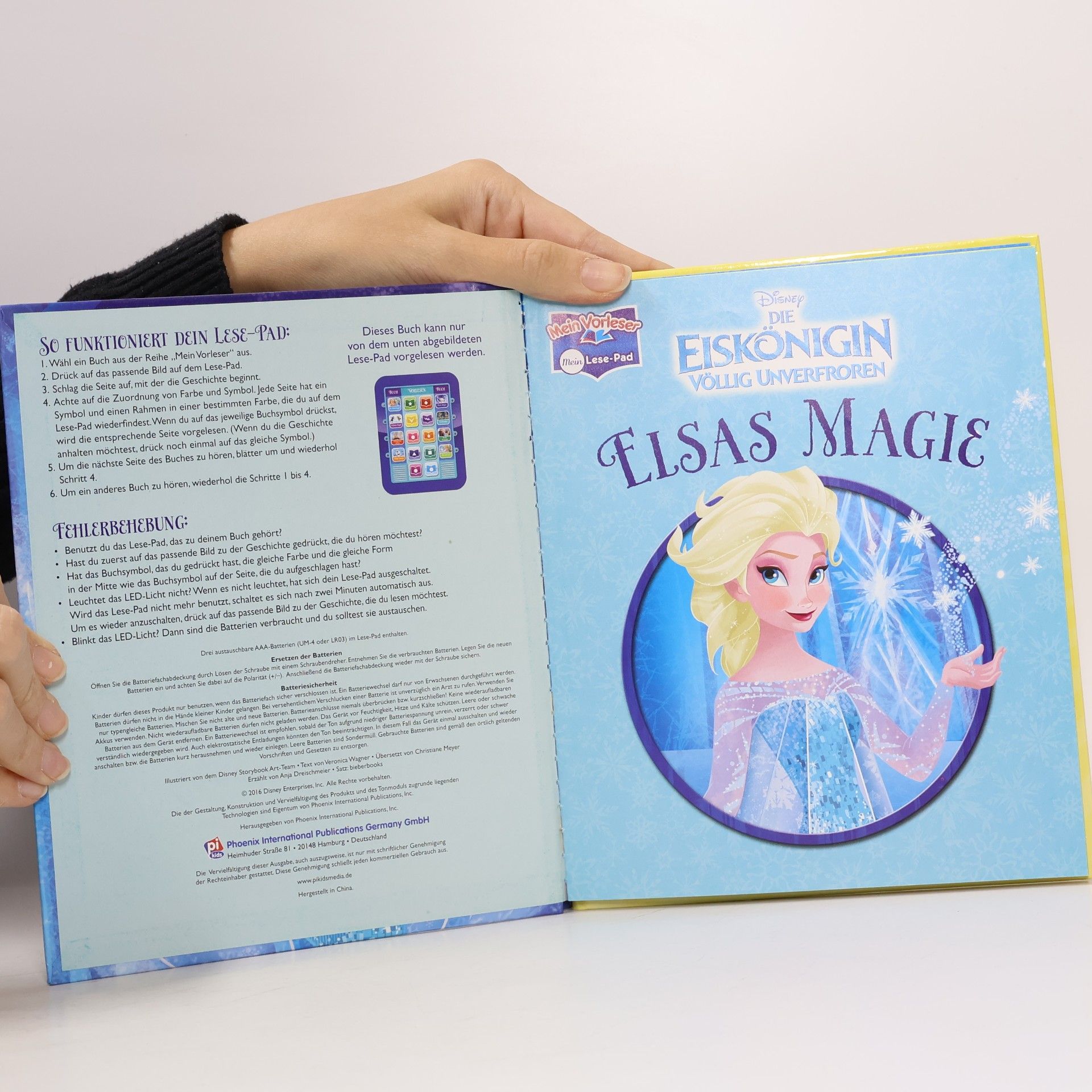 Various authors Die Eiskönigin. Völlig Unverfroren. Elsas Magic