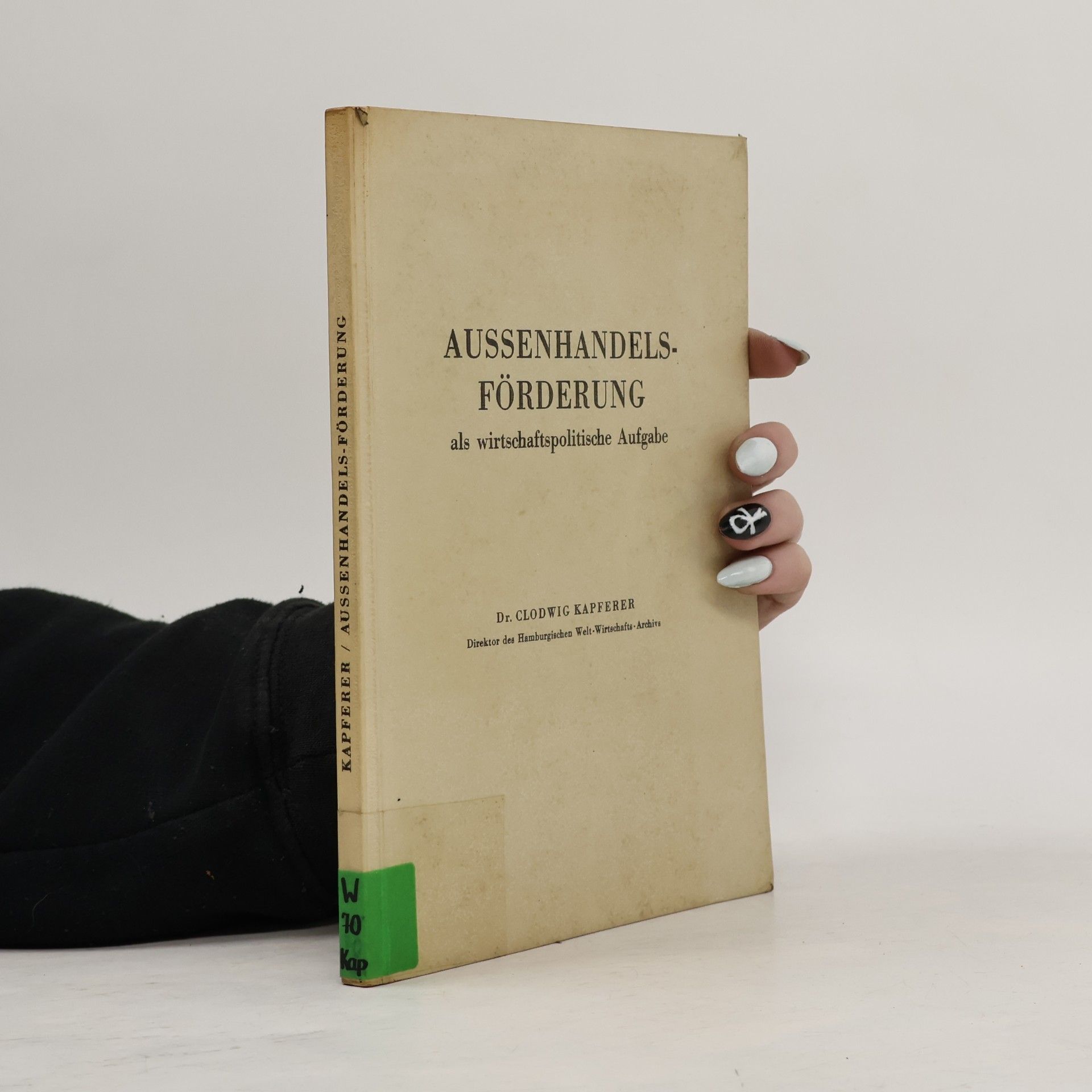 Aussenhandels-Förderung als wirtschaftspolitische Aufgabe