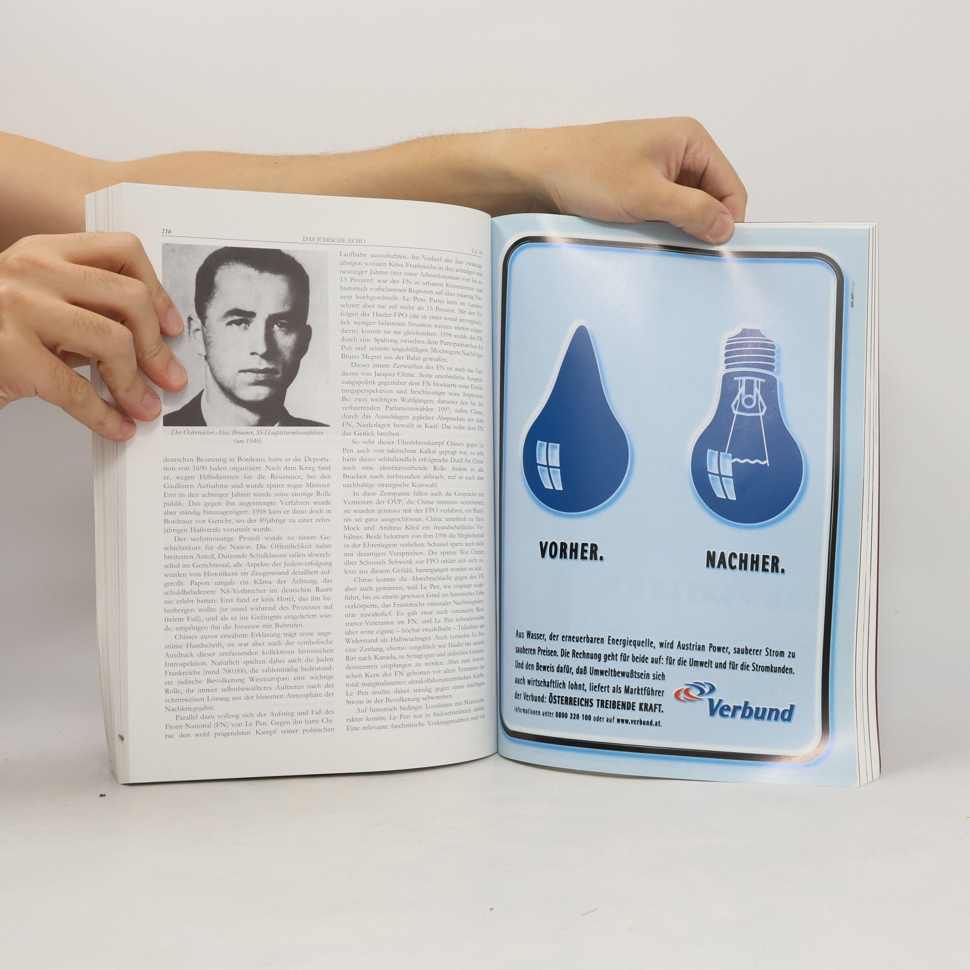 Kolektiv autorů 50 Jahre das jüdische Echo 01