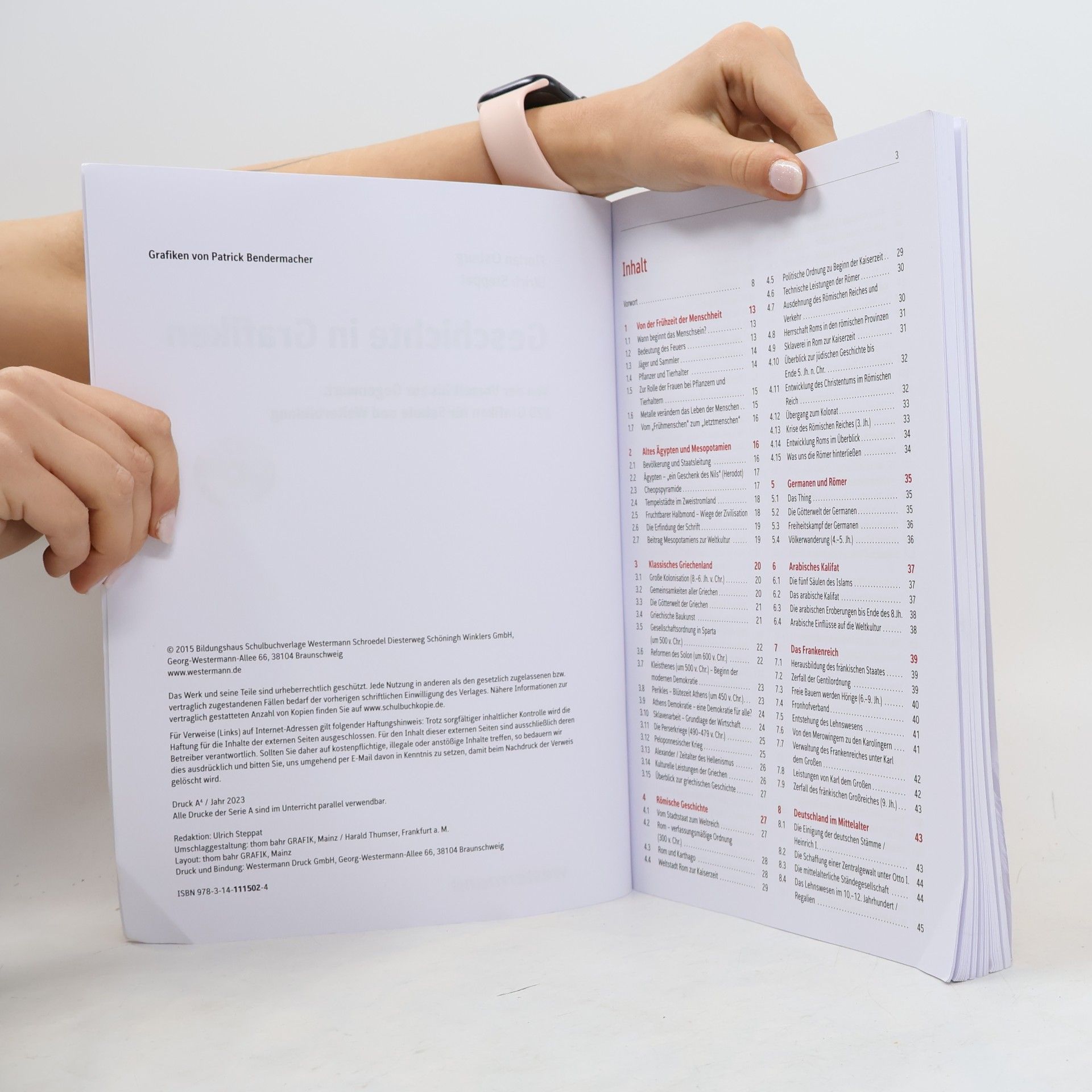 Florian Osburg Geschichte in Grafiken - Von der Vorzeit bis zur Gegenwart