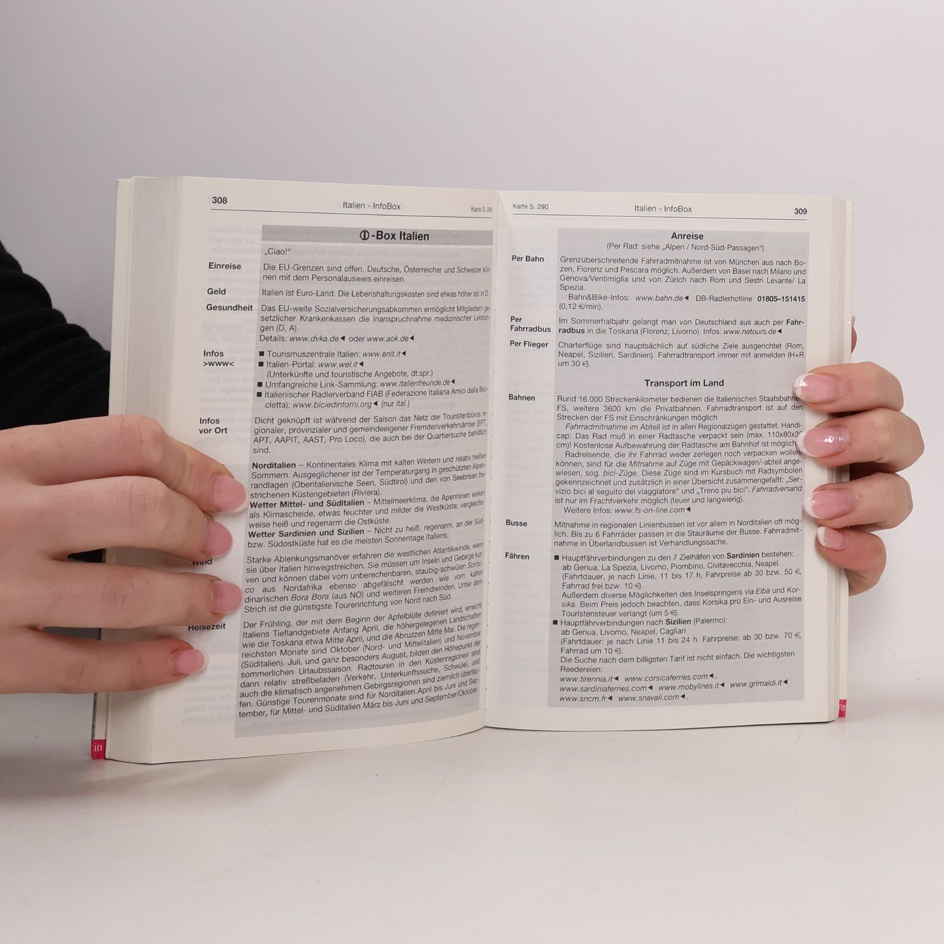 Herbert Lindenberg Das Bikebuch Europa