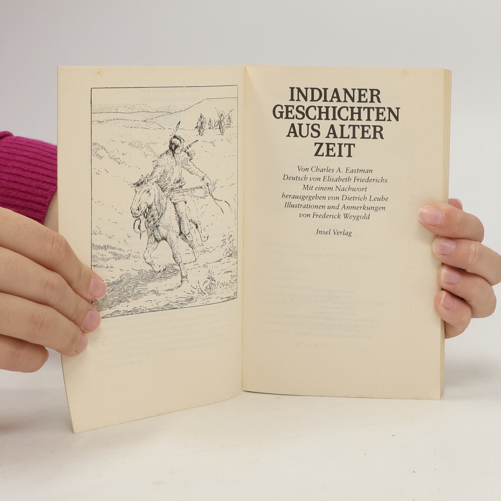 Charles A. Eastman (Ohiyesa) INDIANER GESCHICHTEN