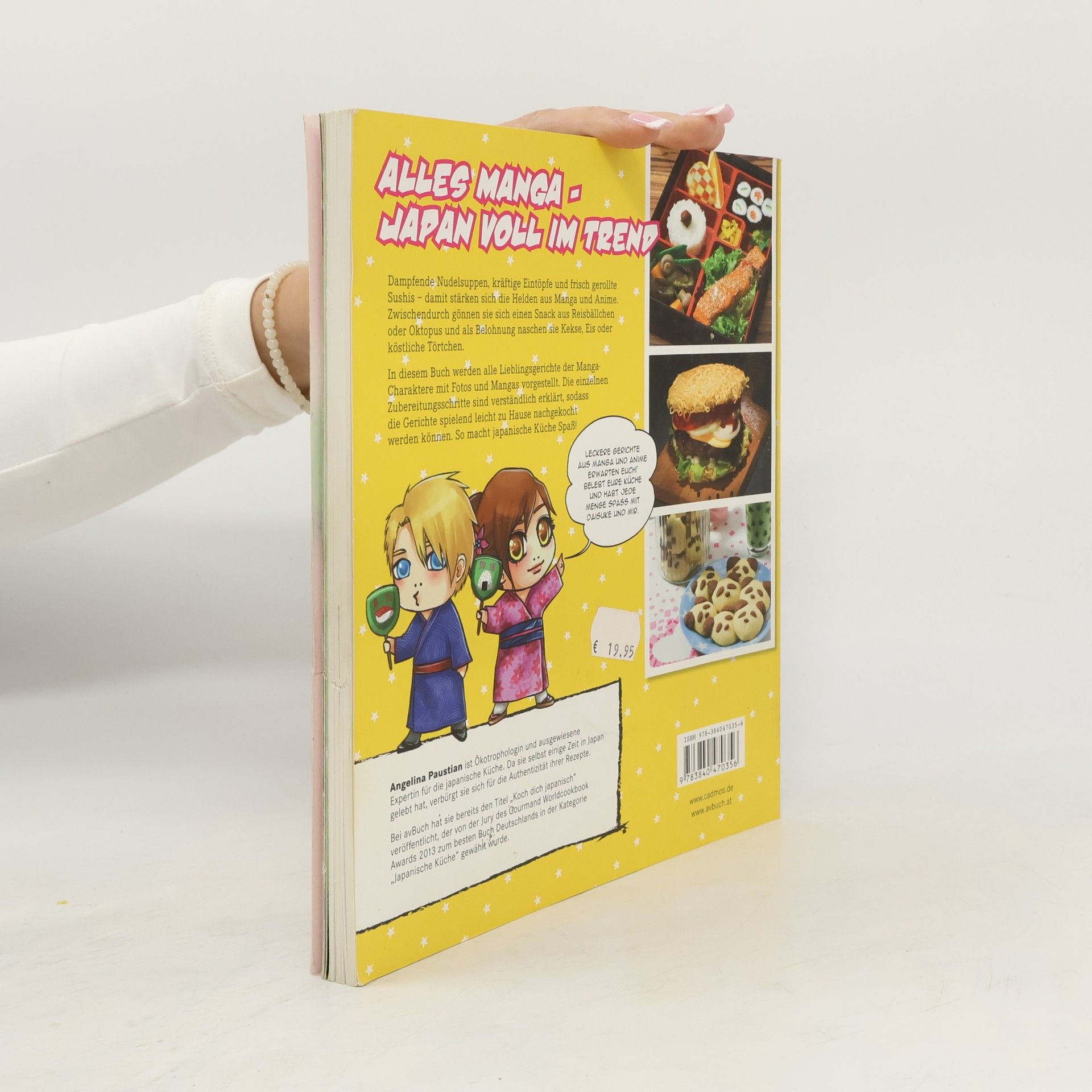 Angelina Paustian Kochen wie in Manga und Anime