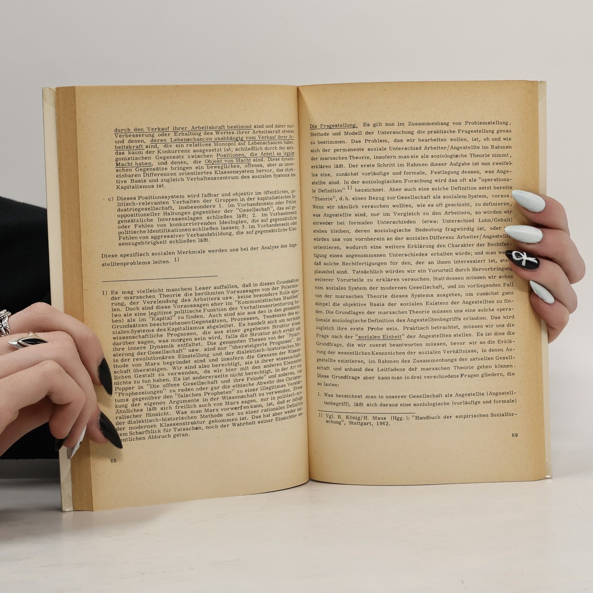 Siegfried Braun Zur Soziologie der Angestellten