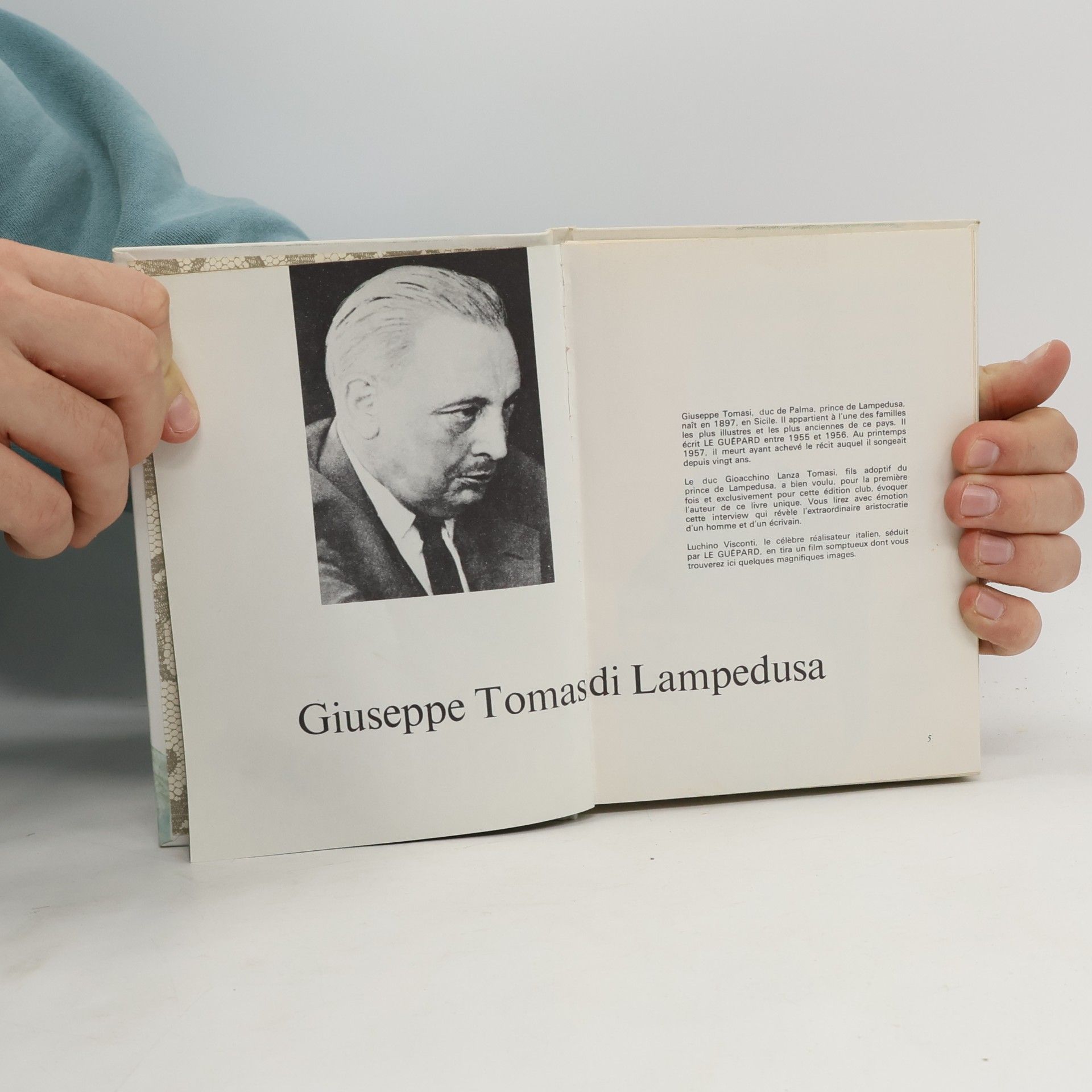 Giuseppe Tomasi di Lampedusa LE GUÉPARD