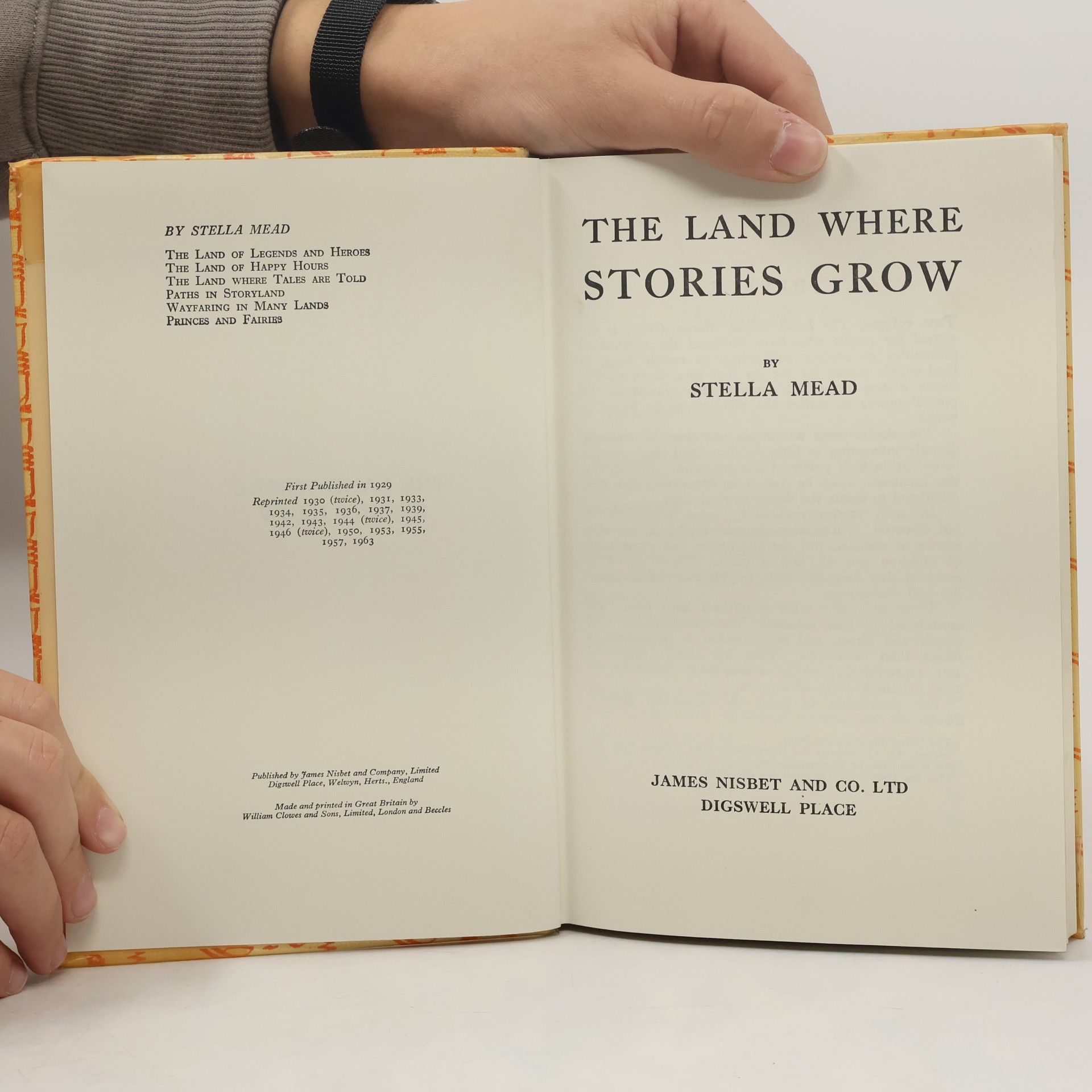 Stella Mead The Land where Stories Grow