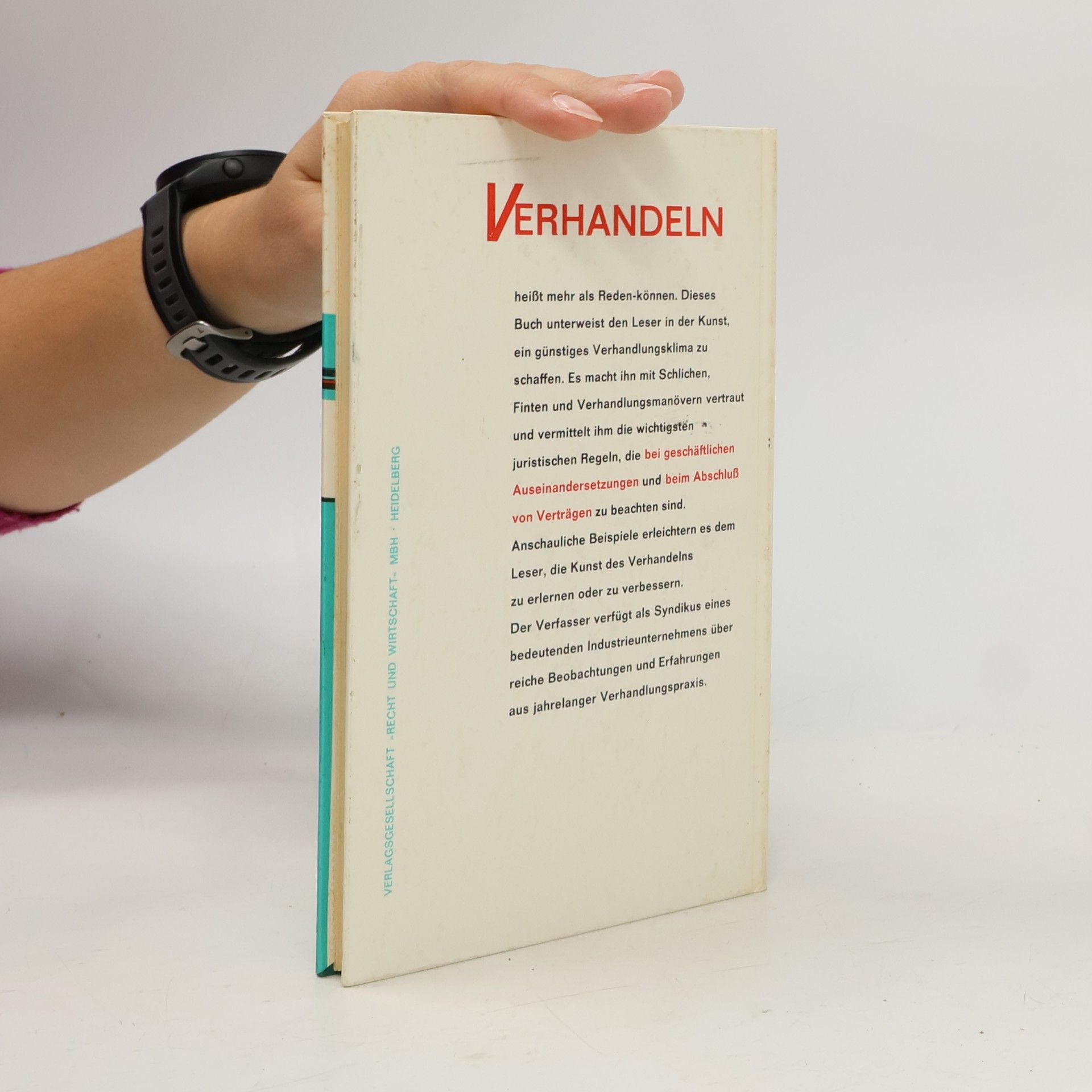 Carl Gelner Die Kunst des Verhandelns