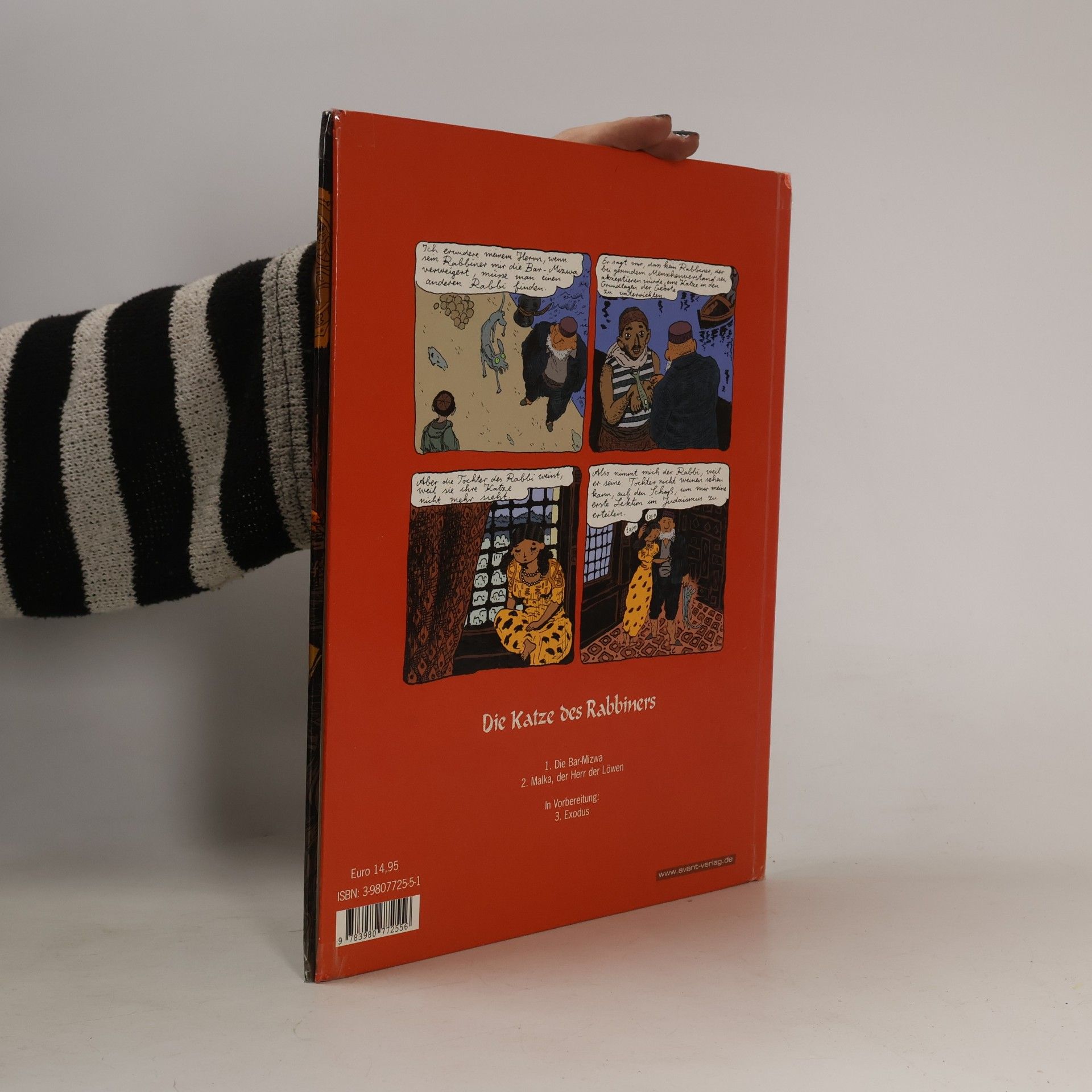Joann Sfar Die Katze des Rabbiners