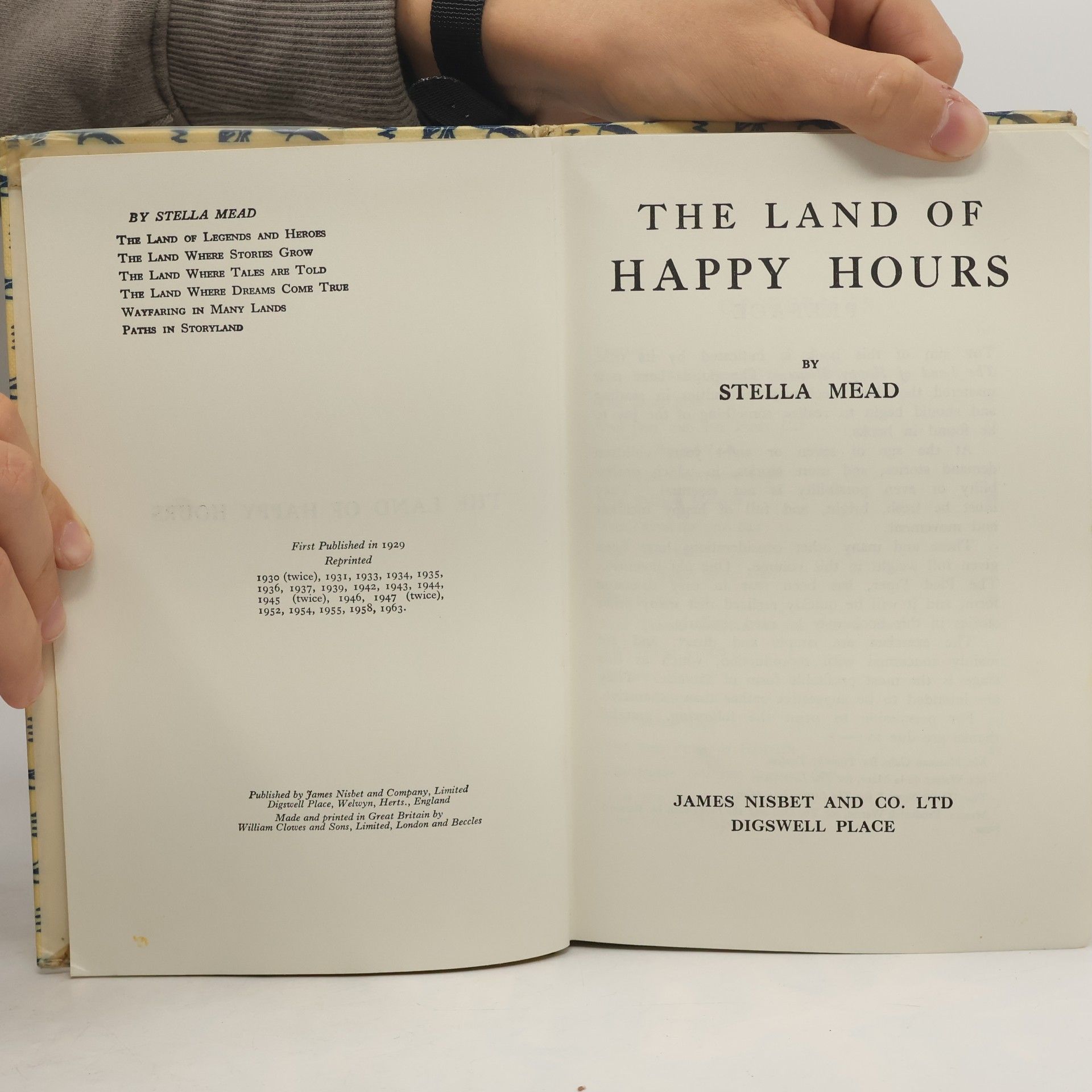 Stella Mead THE LAND OF HAPPY HOURS