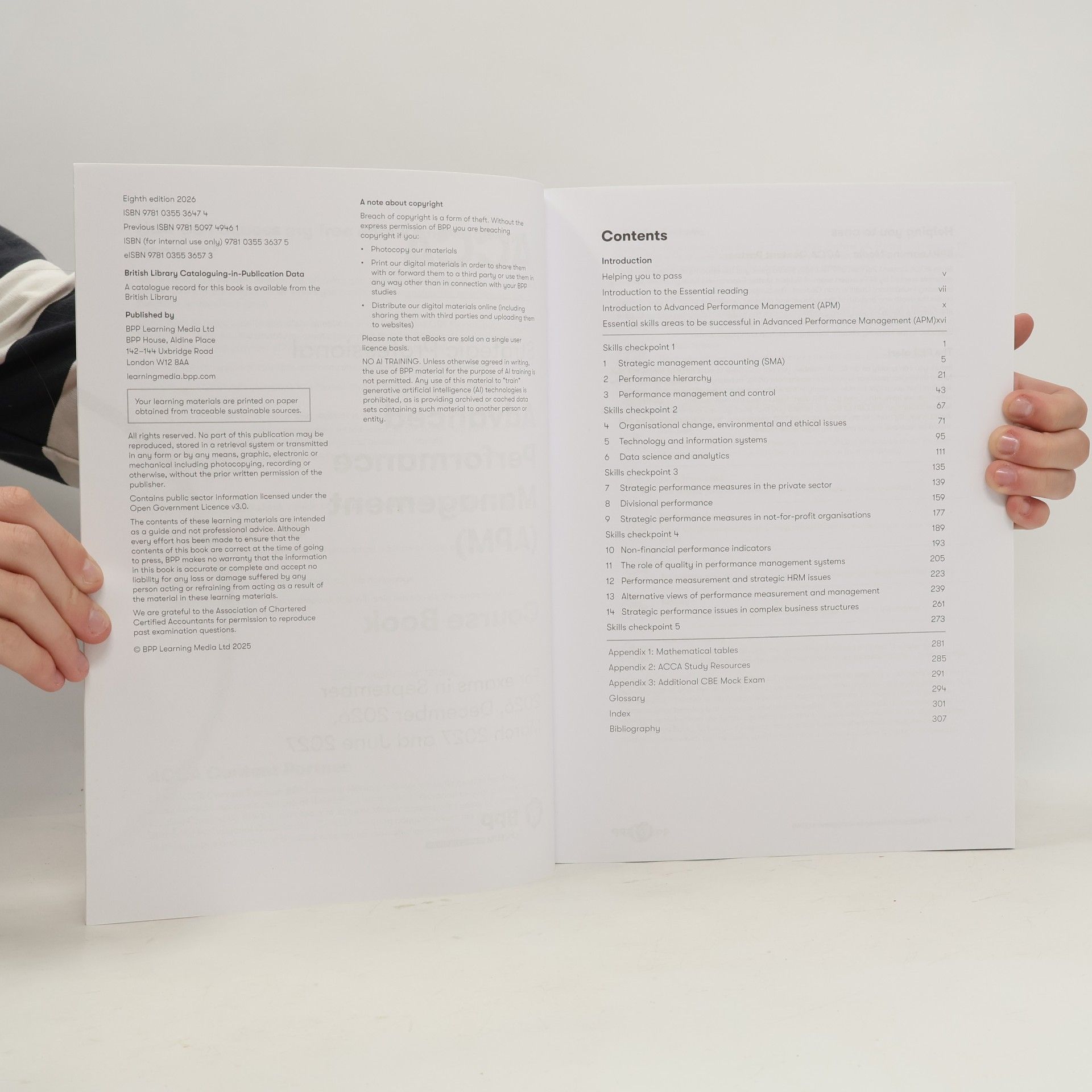 BPP Learning Media ACCA Advanced Performance Management (APM)