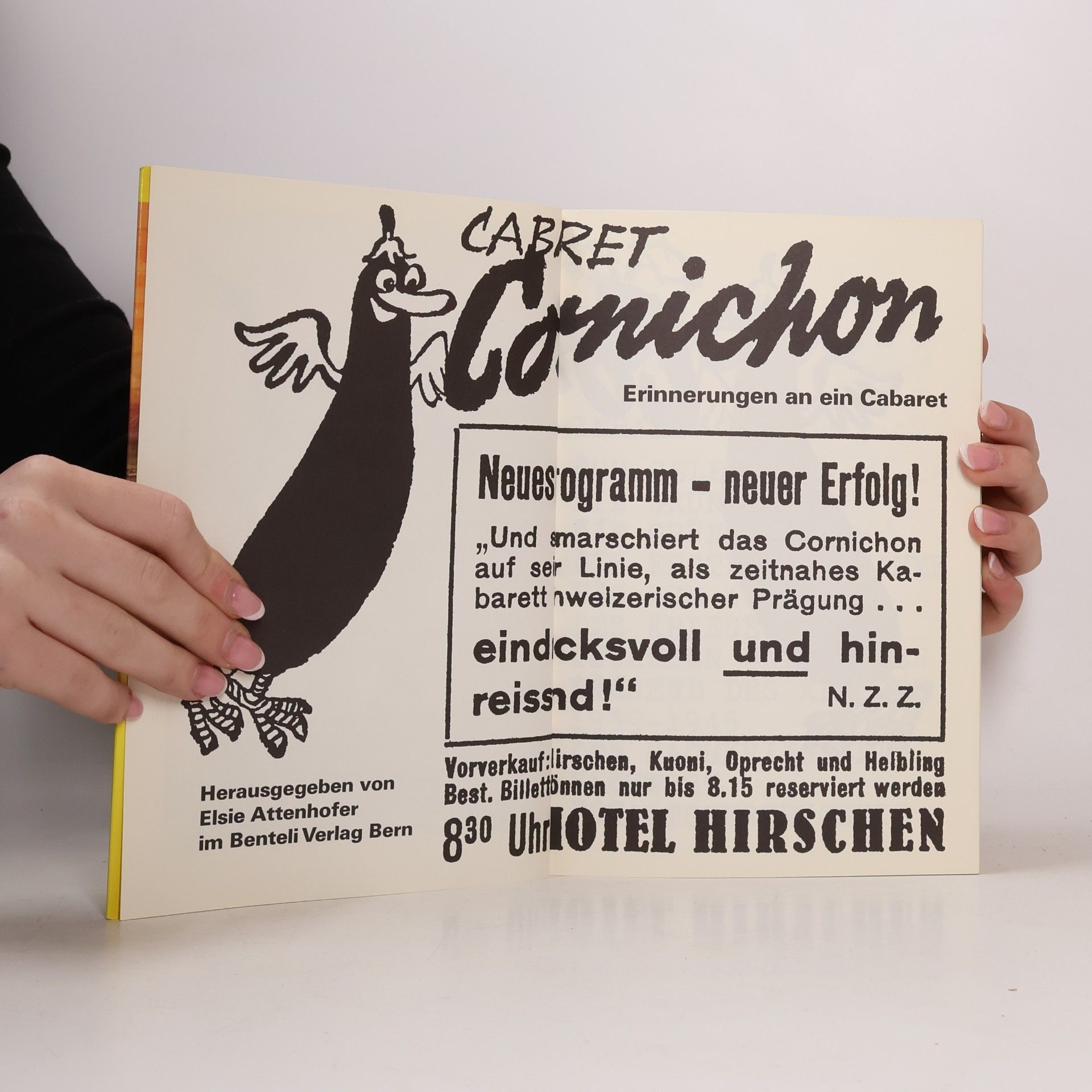 Elsie Attenhofer Cabaret Cornichon