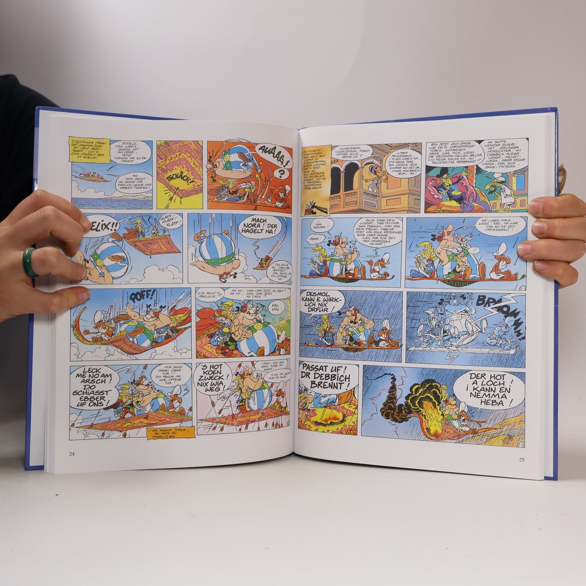 René Goscinny Asterix: Dr Große Graba • Asterix em Morgaländle