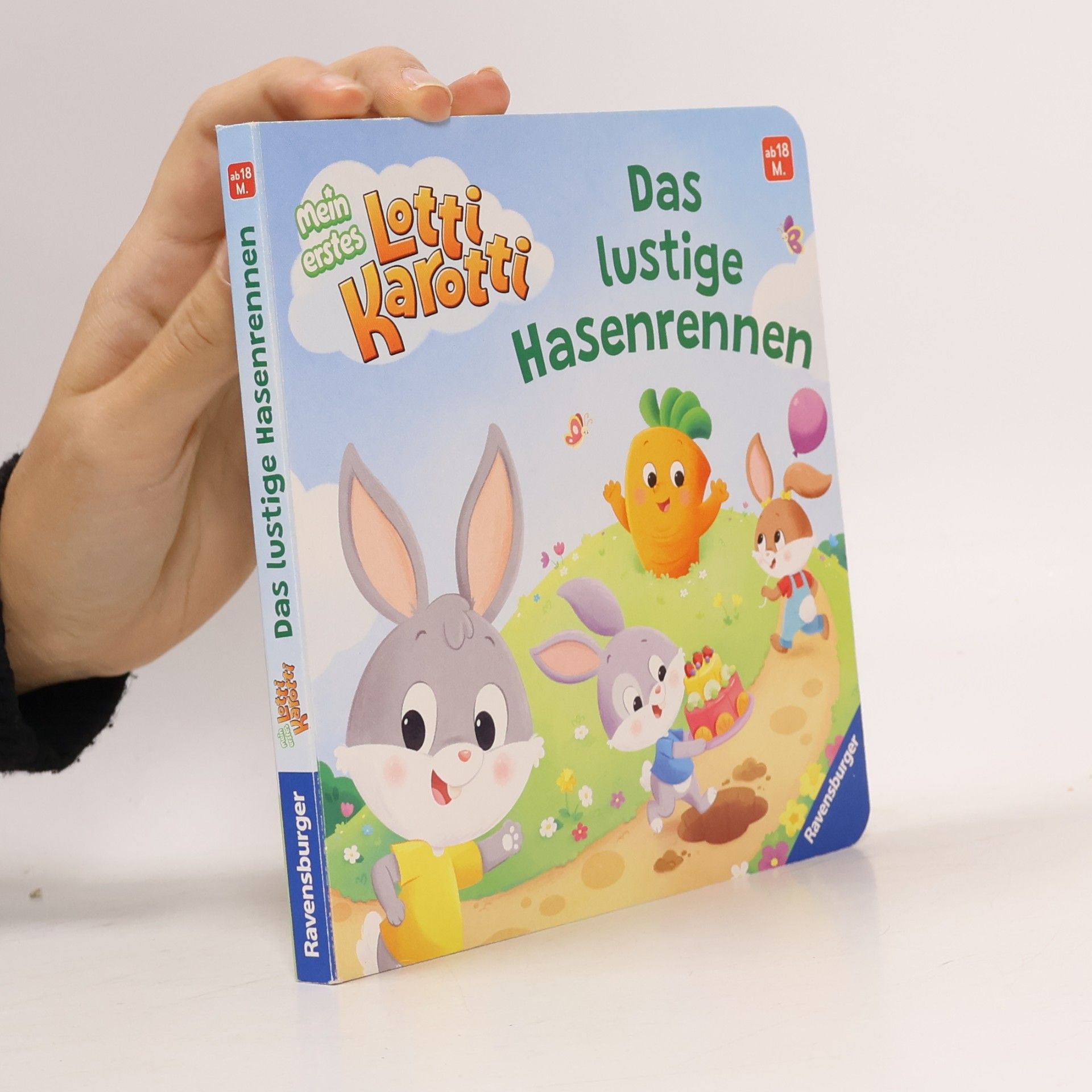 Mein erstes Lotti Karott: Das lustige Hasenrennen - ein Buch für kleine Fans des Kinderspiel-Klassikers Lotti Karotti