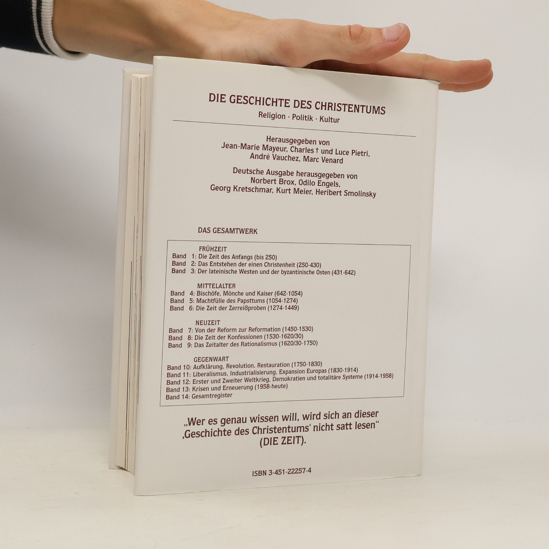Heribert Smolinsky Die Geschichte des Christentums